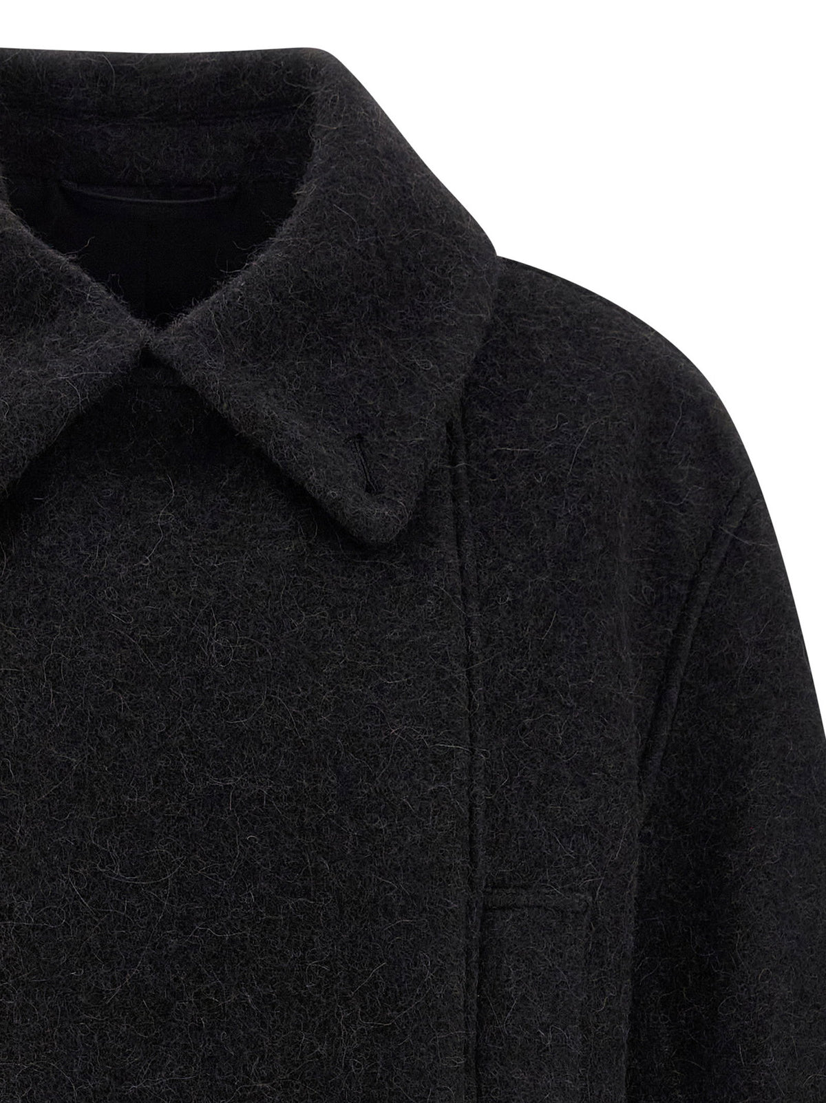 Lemaire Short Asymmetrical Bathrobe Coat