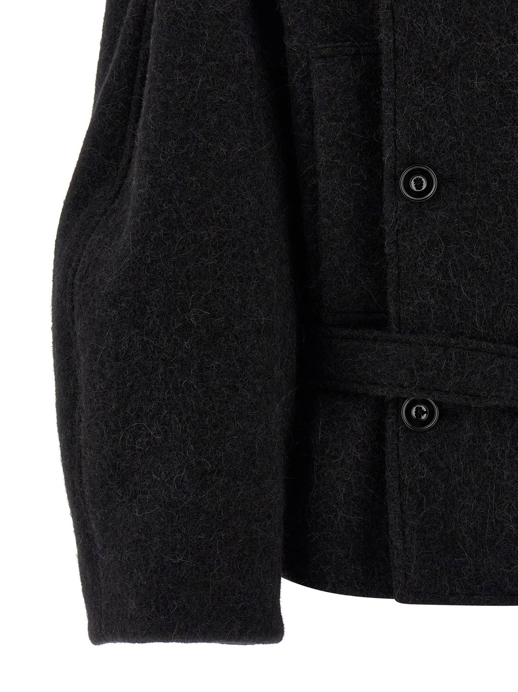 Lemaire Short Asymmetrical Bathrobe Coat