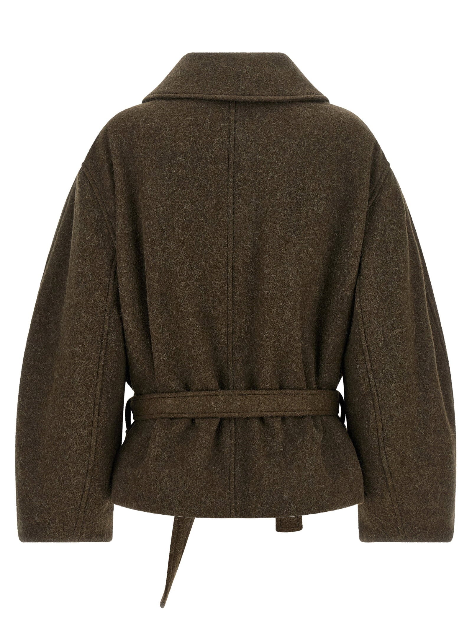 Lemaire Short Wrap Coat
