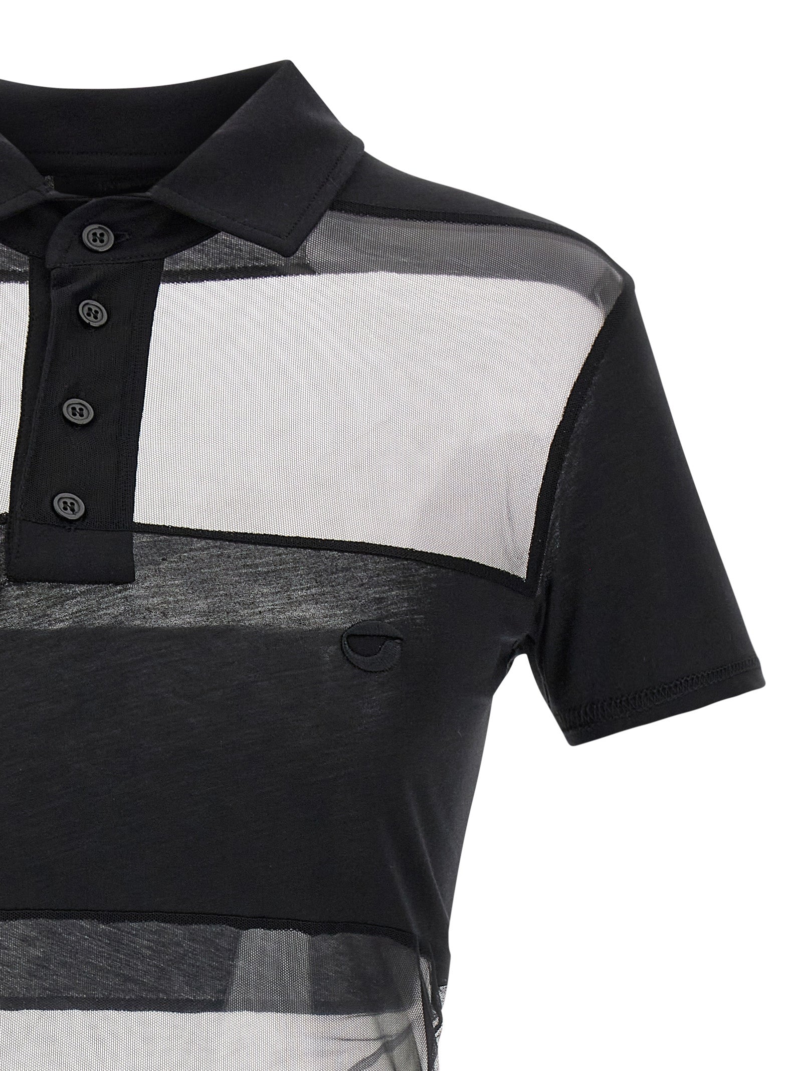 Coperni ‘sheer Striped’ Polo Shirt