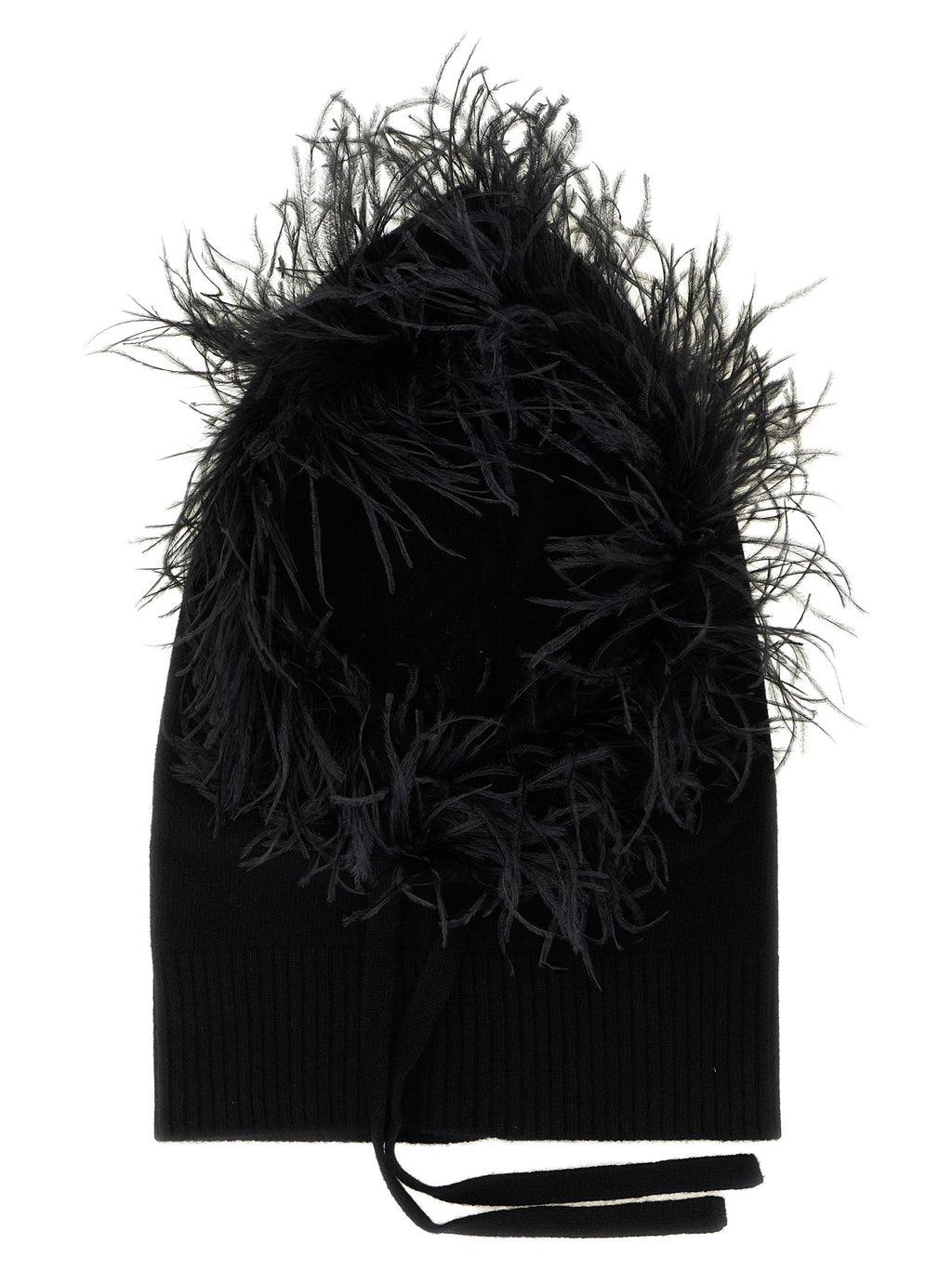 P.A.R.O.S.H. Balaclava With Feathers