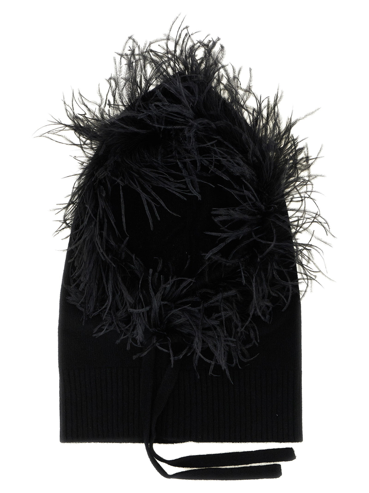 P.A.R.O.S.H. Balaclava With Feathers