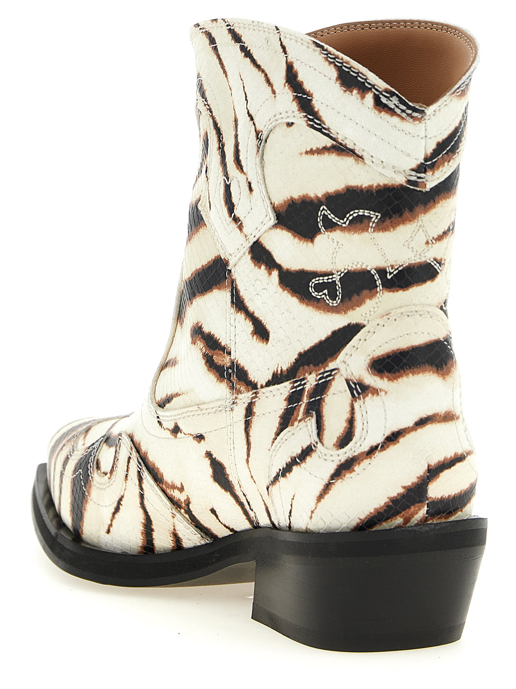 Ganni Western Ankle Boots