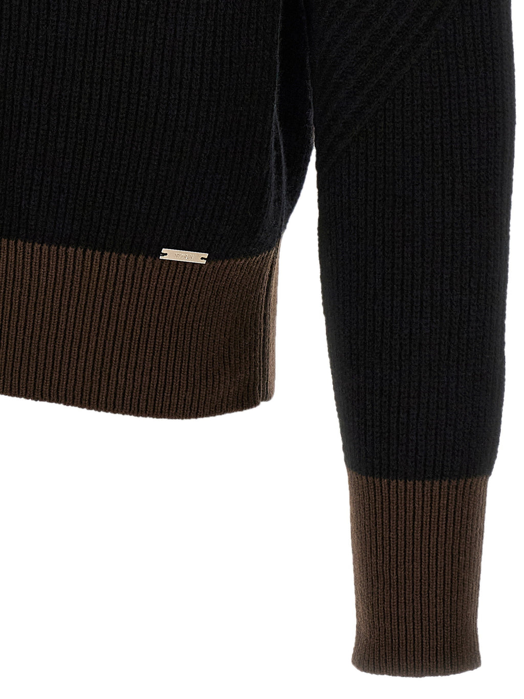 Kiton Color-block Sweater