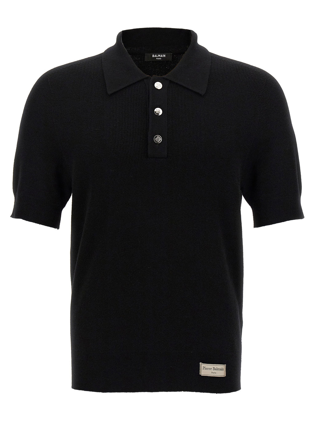 Balmain Label Polo Shirt