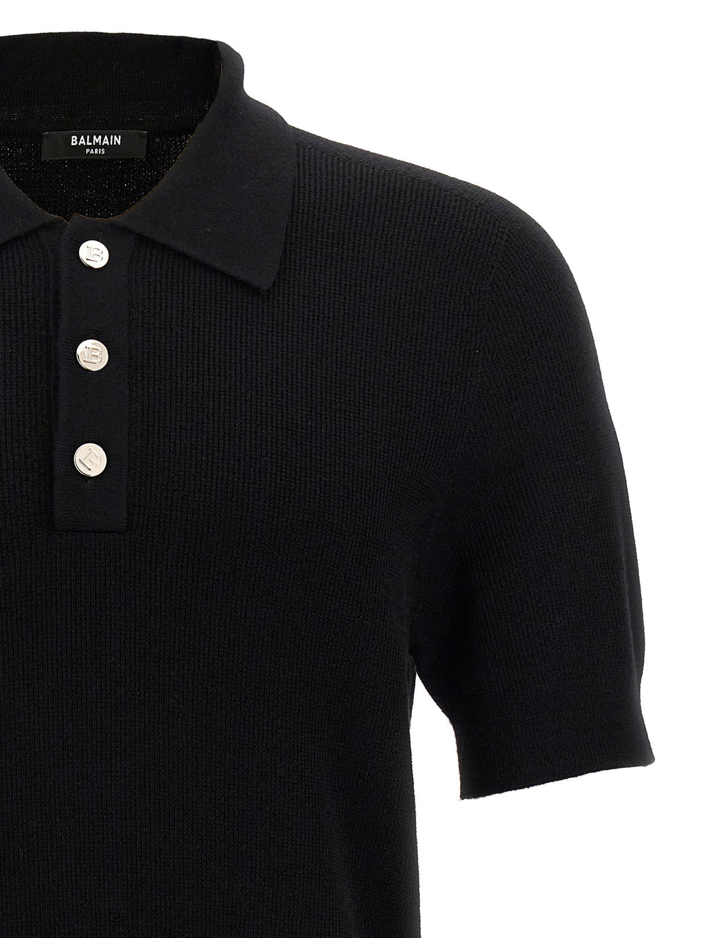 Balmain Label Polo Shirt