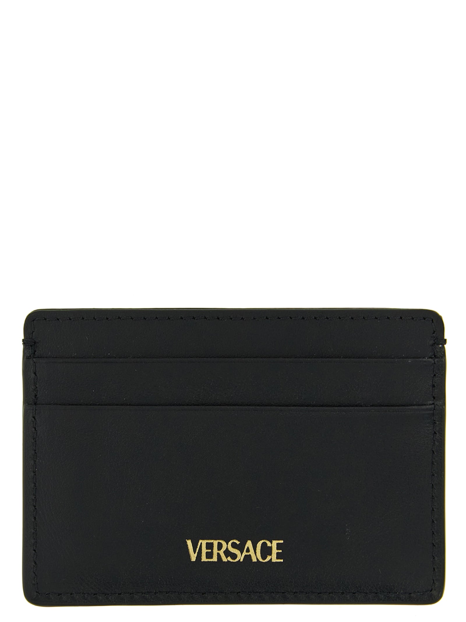 Versace V Logo Card Holder