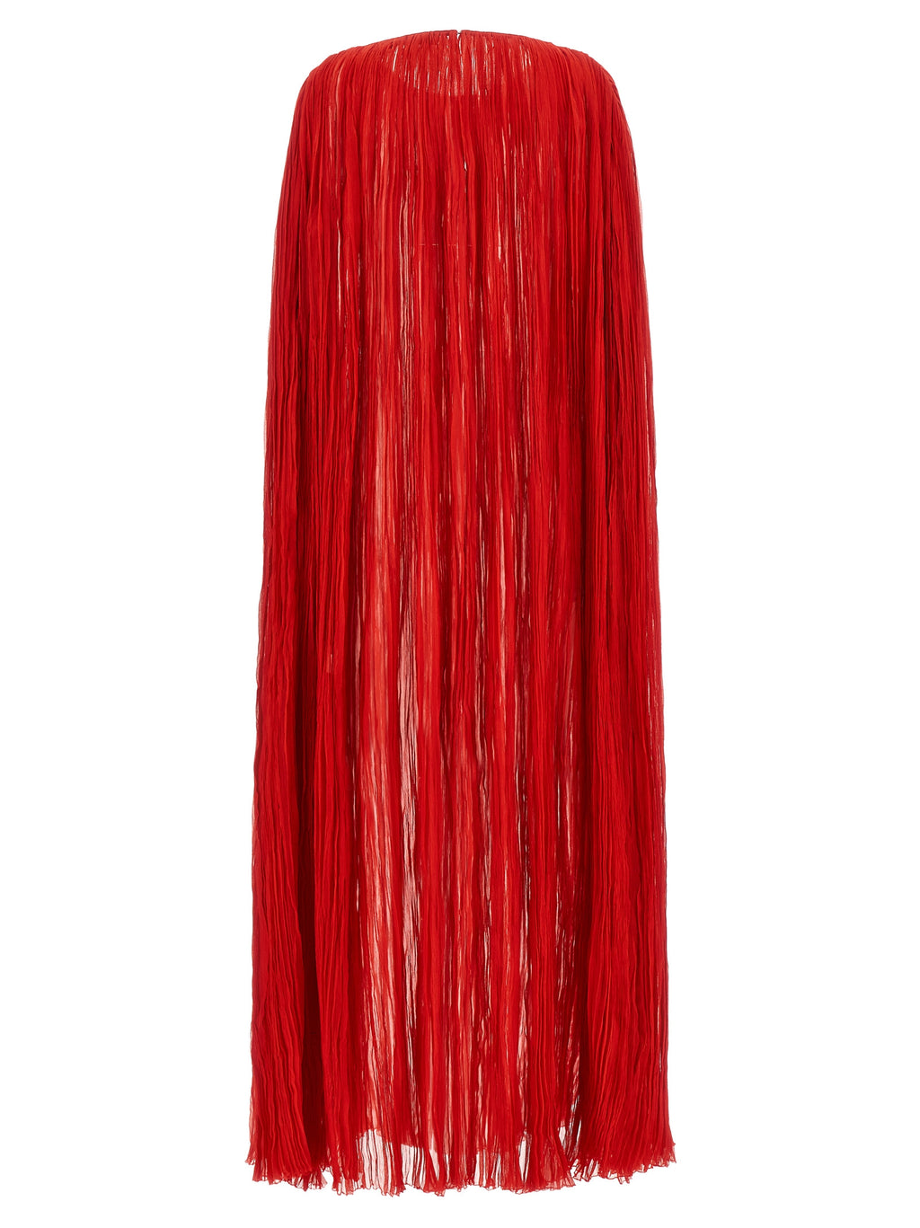 Federica Bonifaci The Pleated Dress Cape Dress