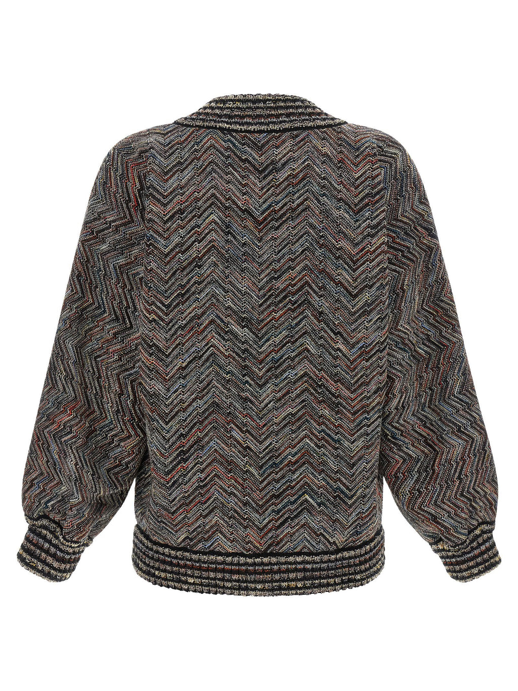 Missoni Chevron Knit Bomber Jacket
