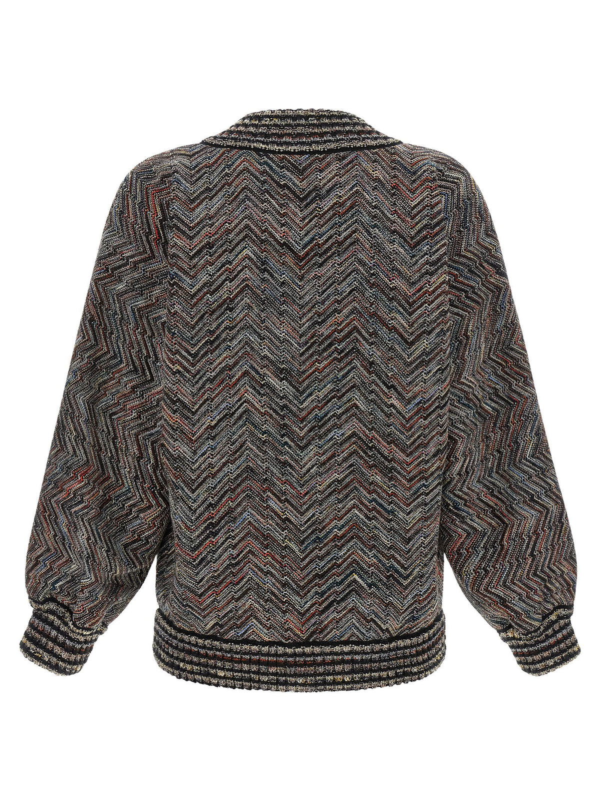 Missoni Chevron Knit Bomber Jacket
