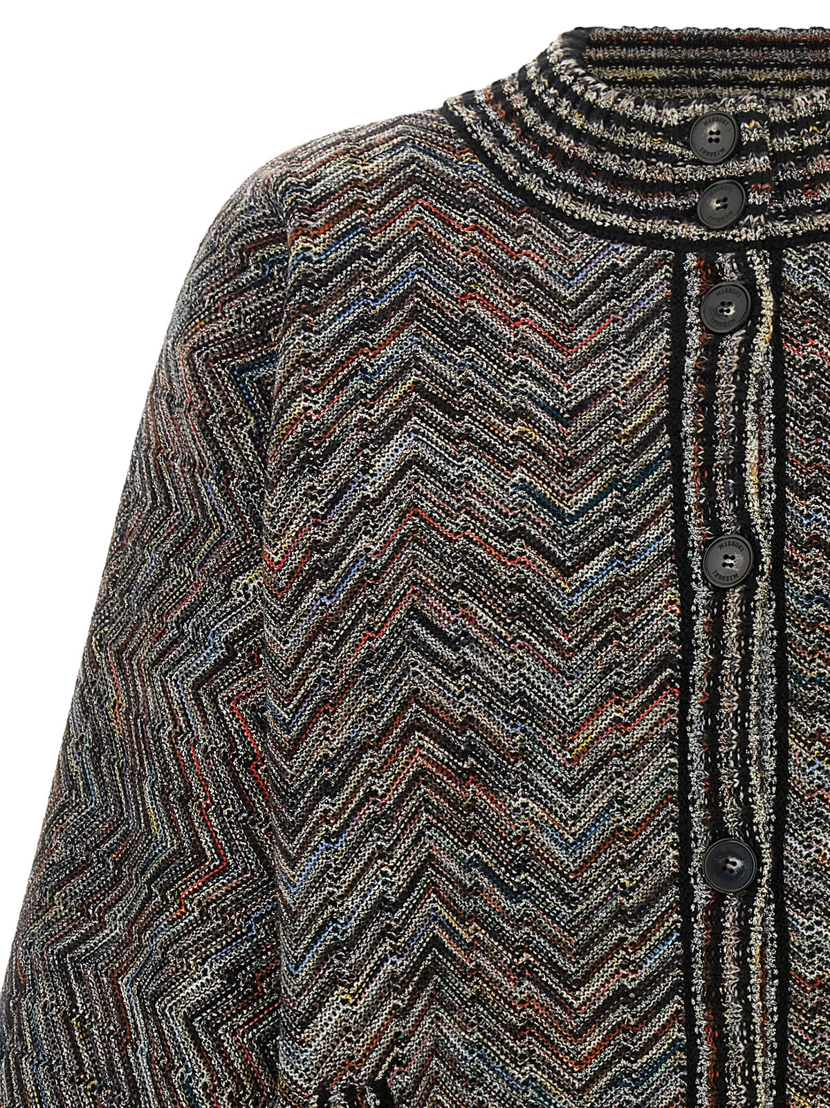 Missoni Chevron Knit Bomber Jacket