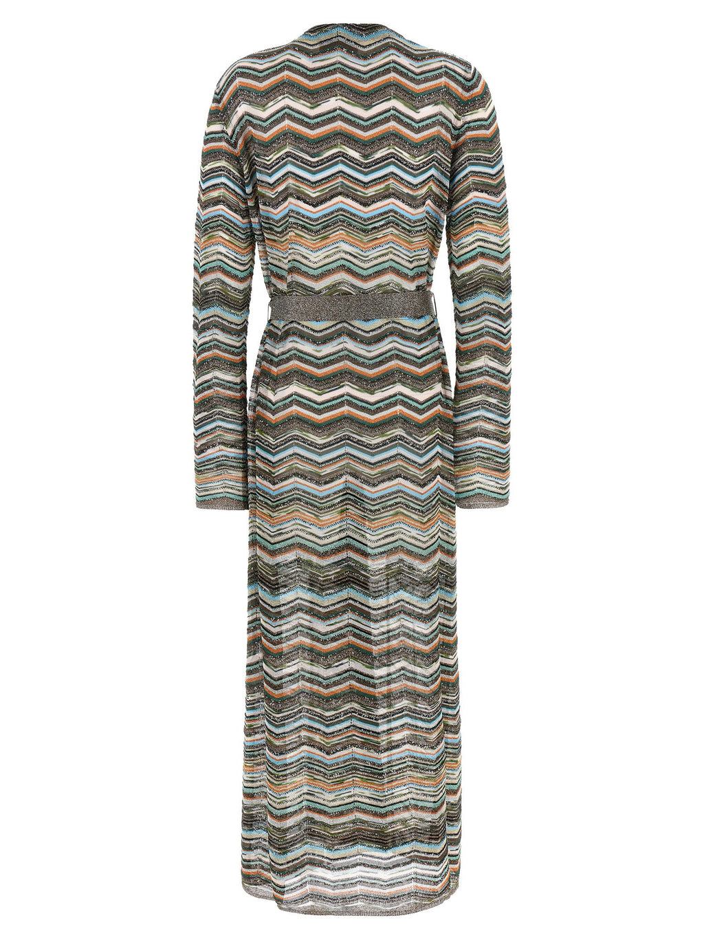 Missoni Chevron Lamé Cardigan