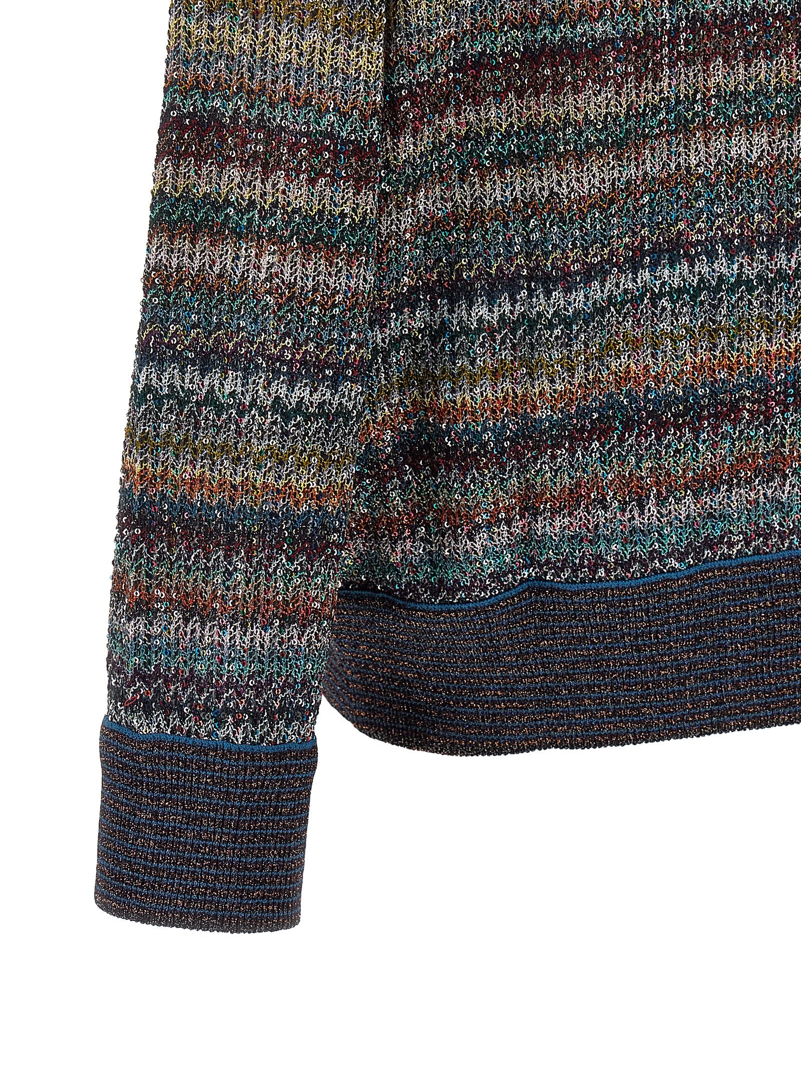 Missoni Lamé Yarn Polo Shirt