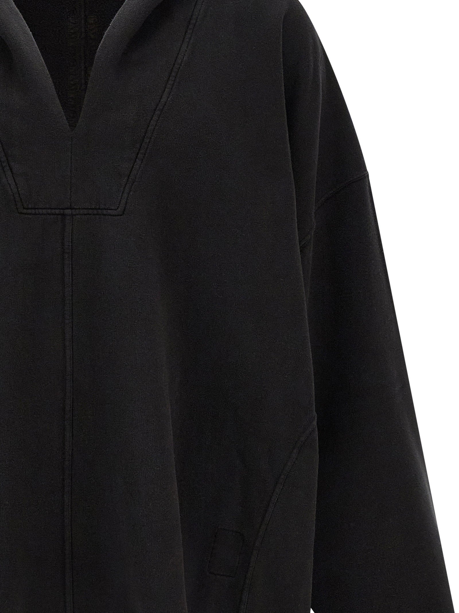 Drkshdw Ls Kaftan Hip Hoodie