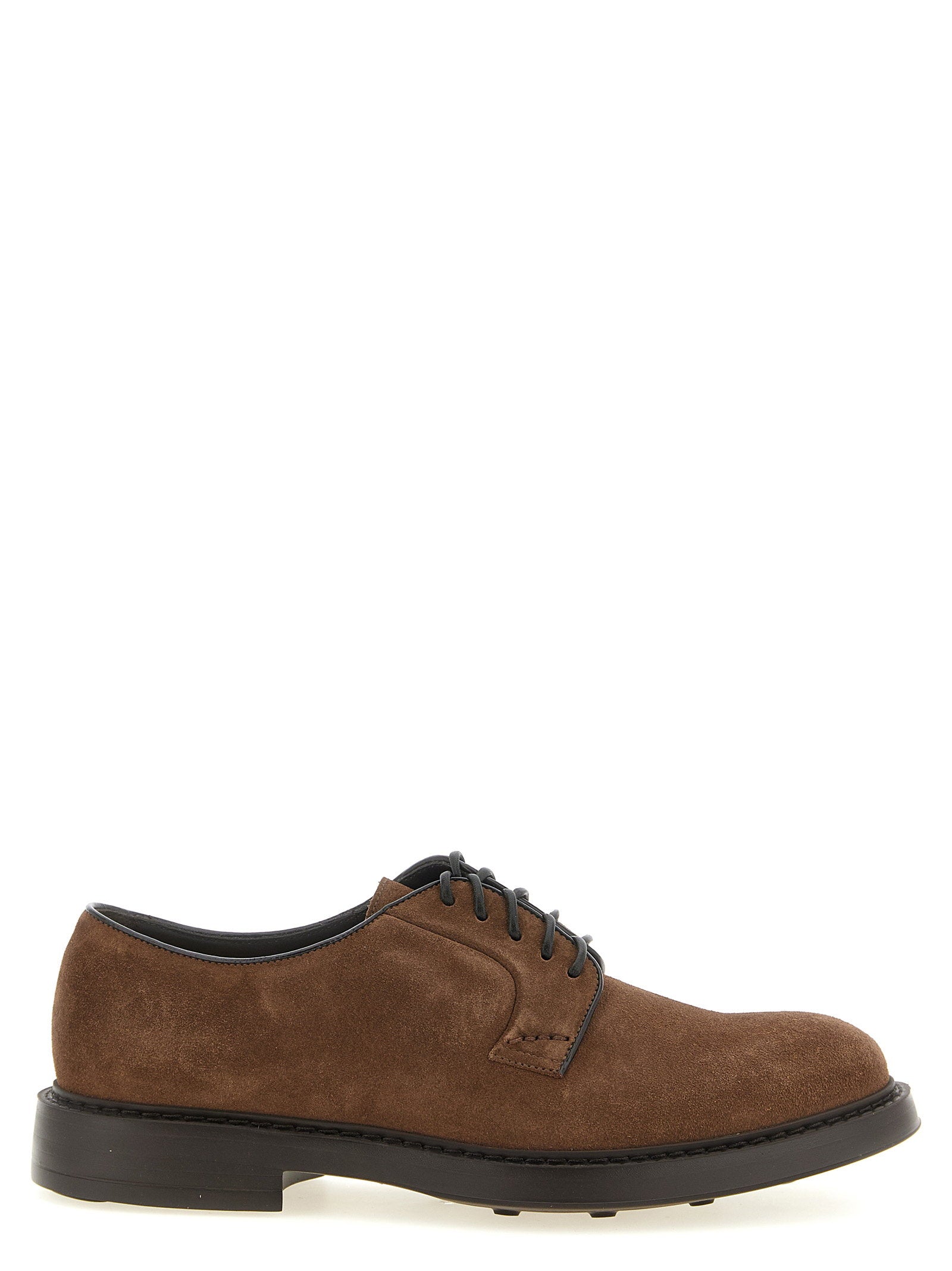 Doucal's Suede Lace Up