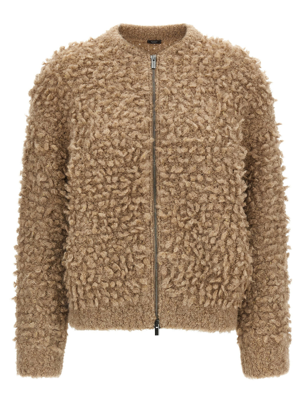 Peserico Lurex Bouclé Bomber Jacket