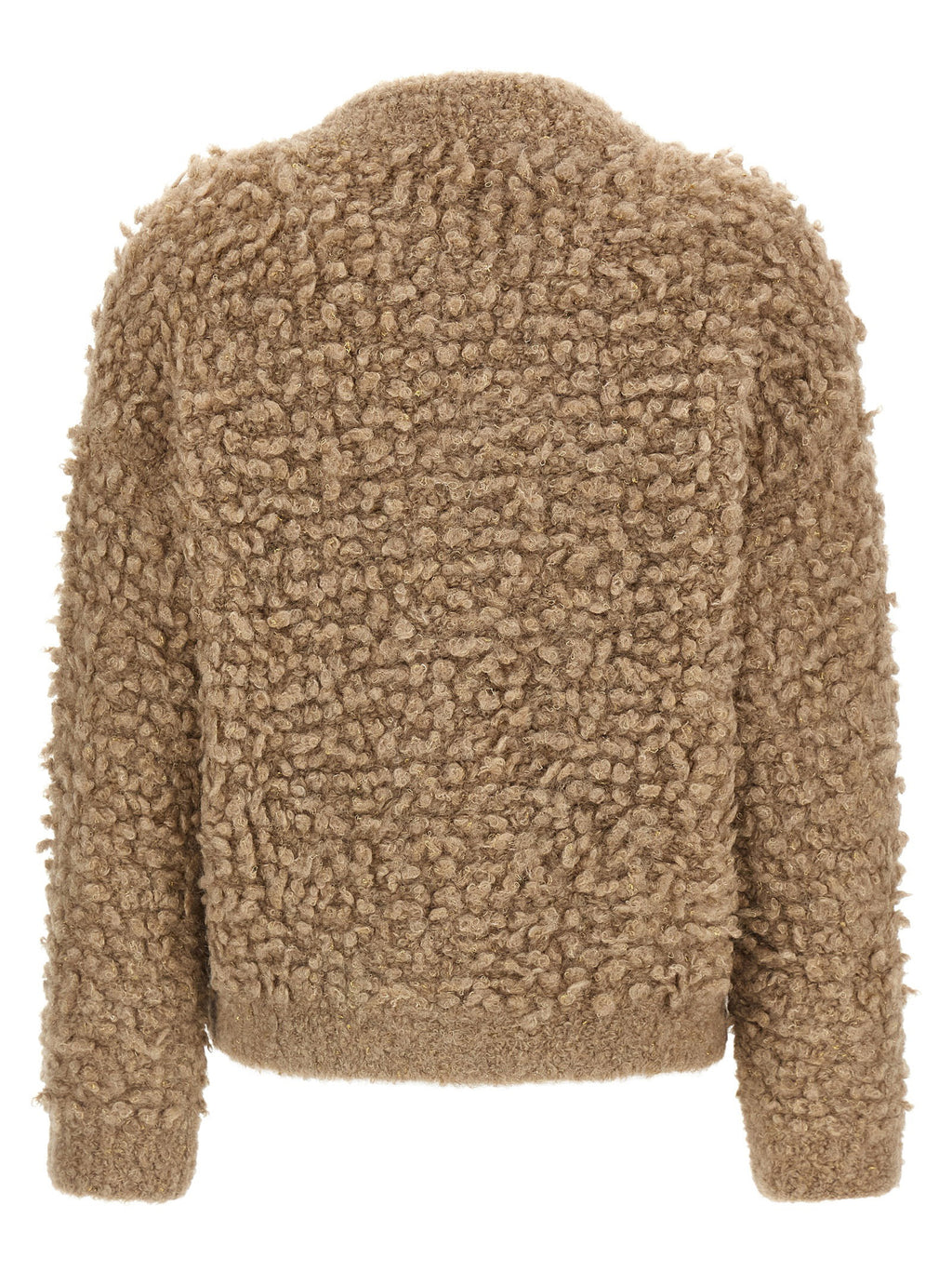 Peserico Lurex Bouclé Bomber Jacket