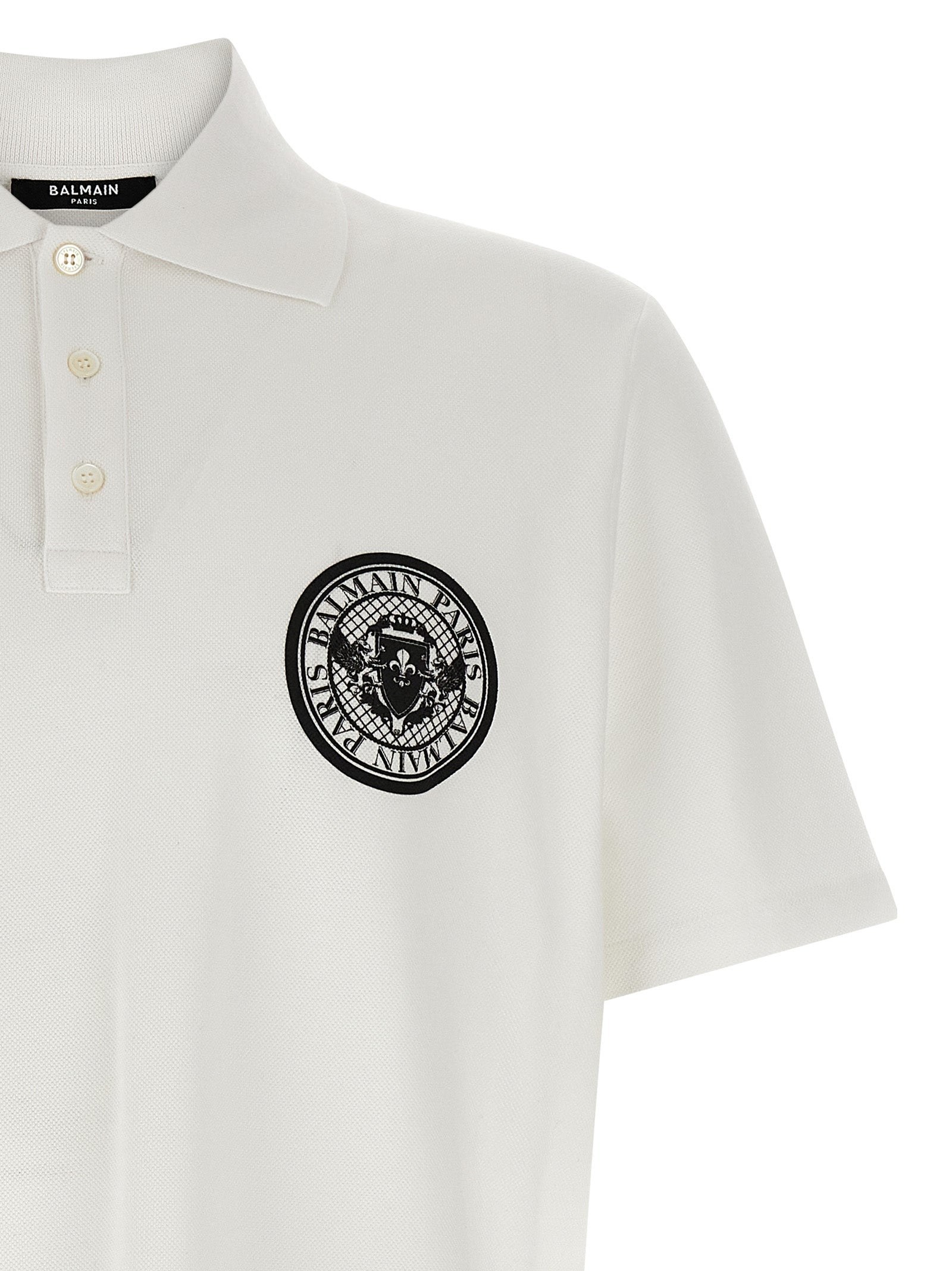 Balmain Coin Polo Shirt