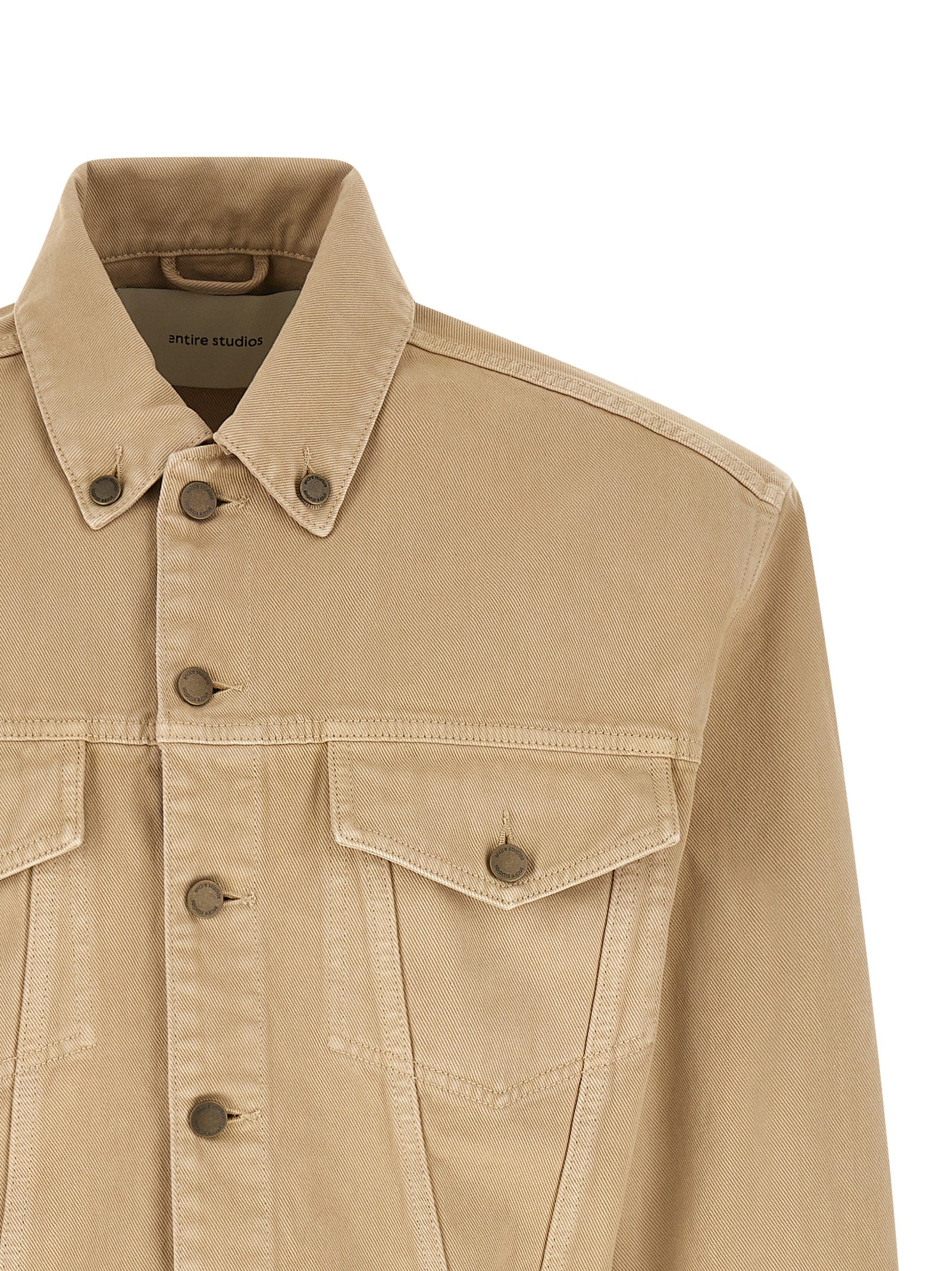 Entire Studios Shrunken Denim Jacket