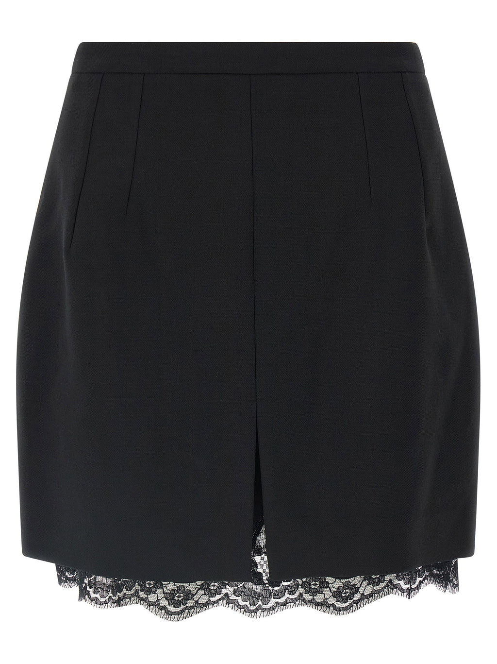 Dolce & Gabbana Double Crêpe Wool Skirt