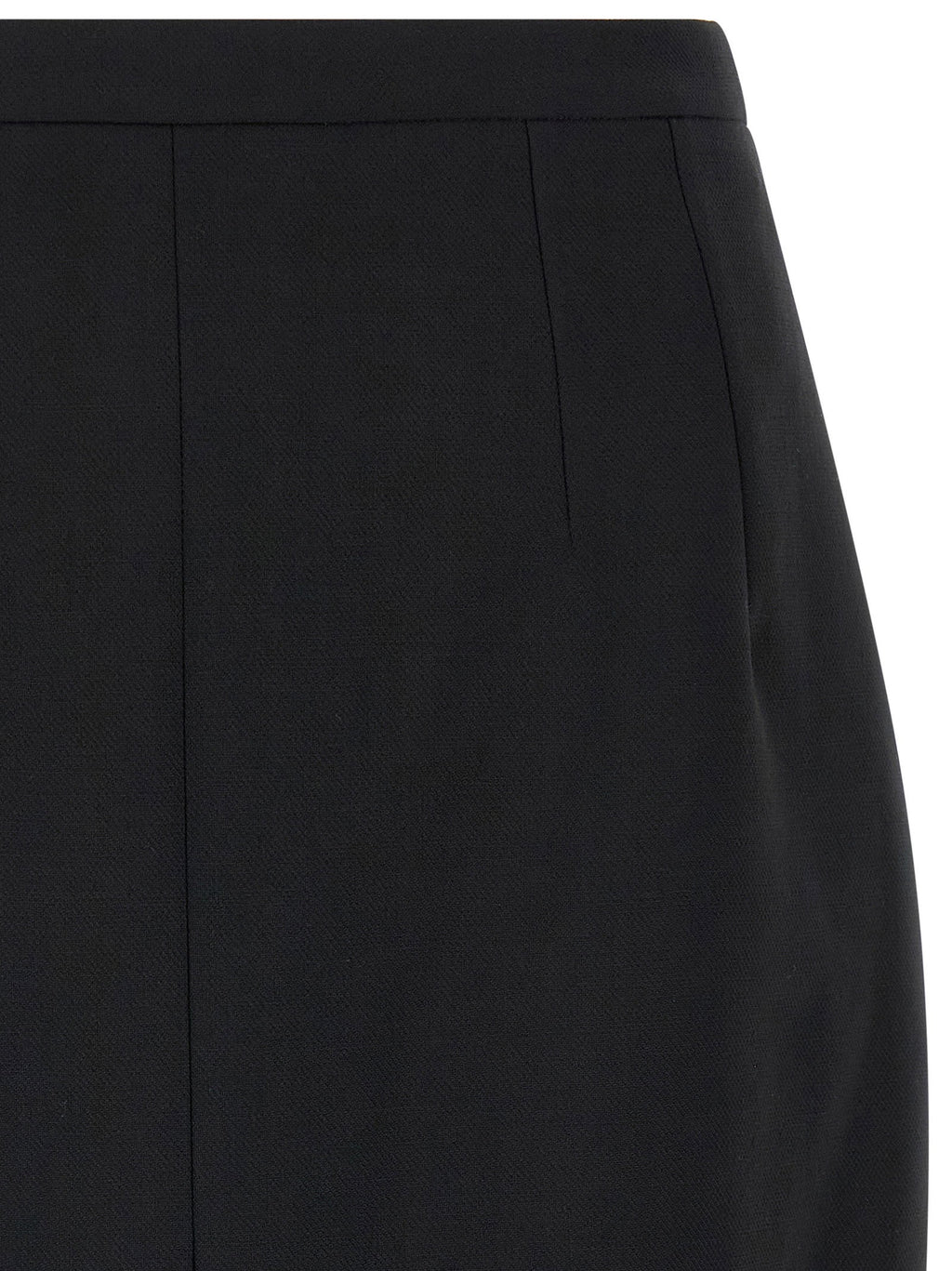 Dolce & Gabbana Double Crêpe Wool Skirt