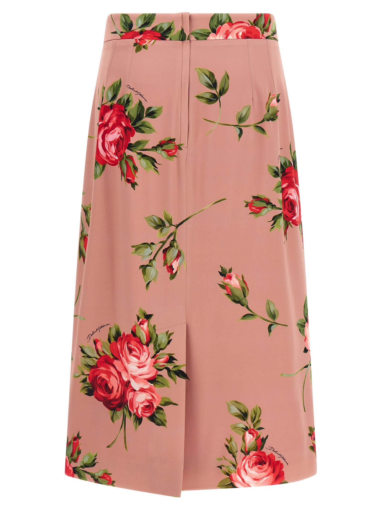 Dolce & Gabbana Bouquet Rose Skirt