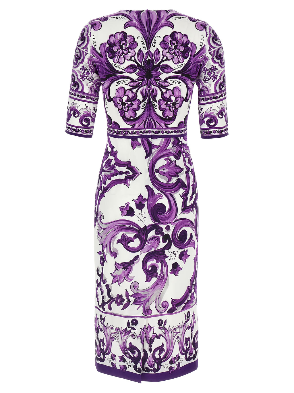Dolce & Gabbana Maiolica Print Dress