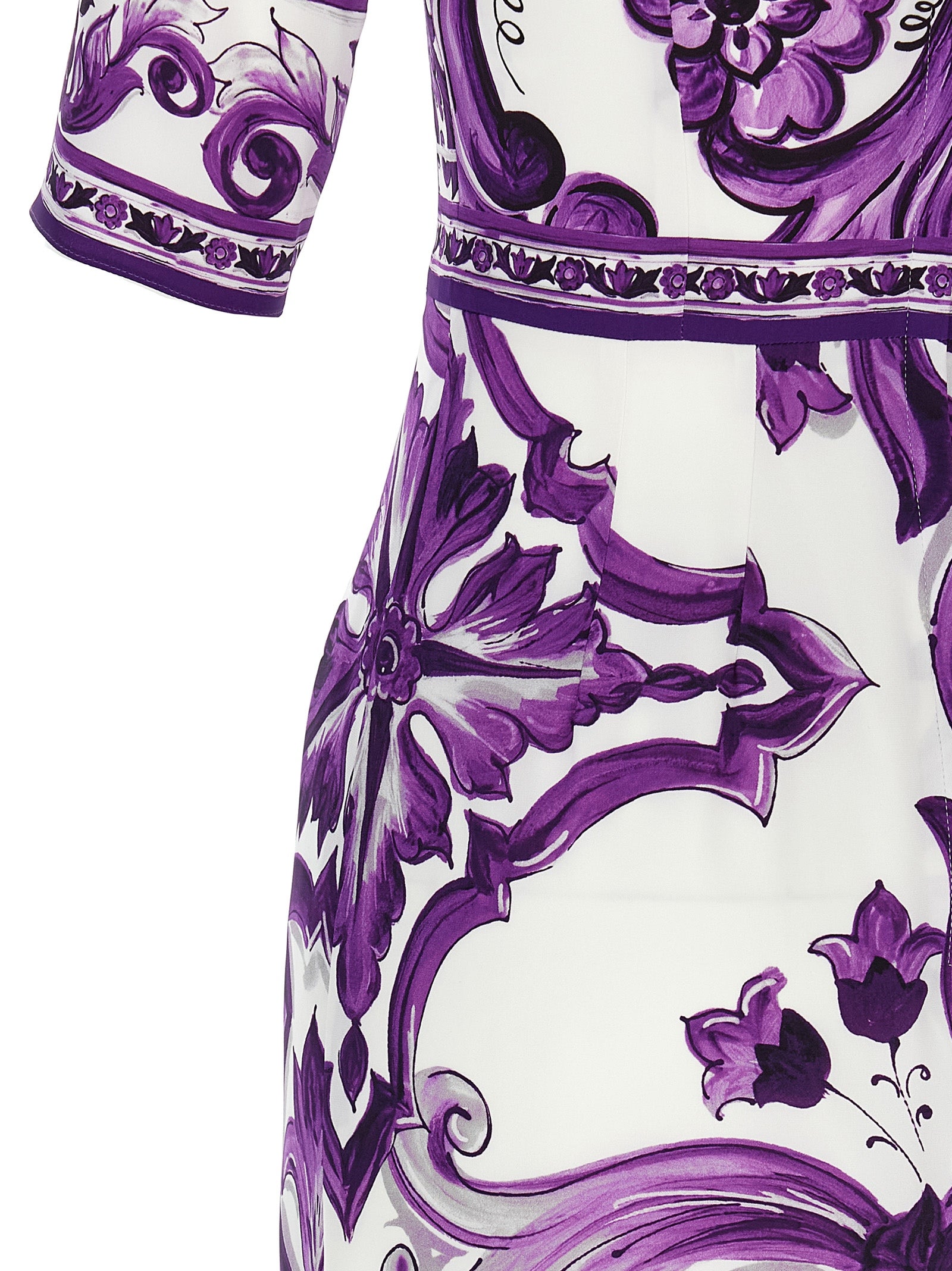 Dolce & Gabbana Maiolica Print Dress