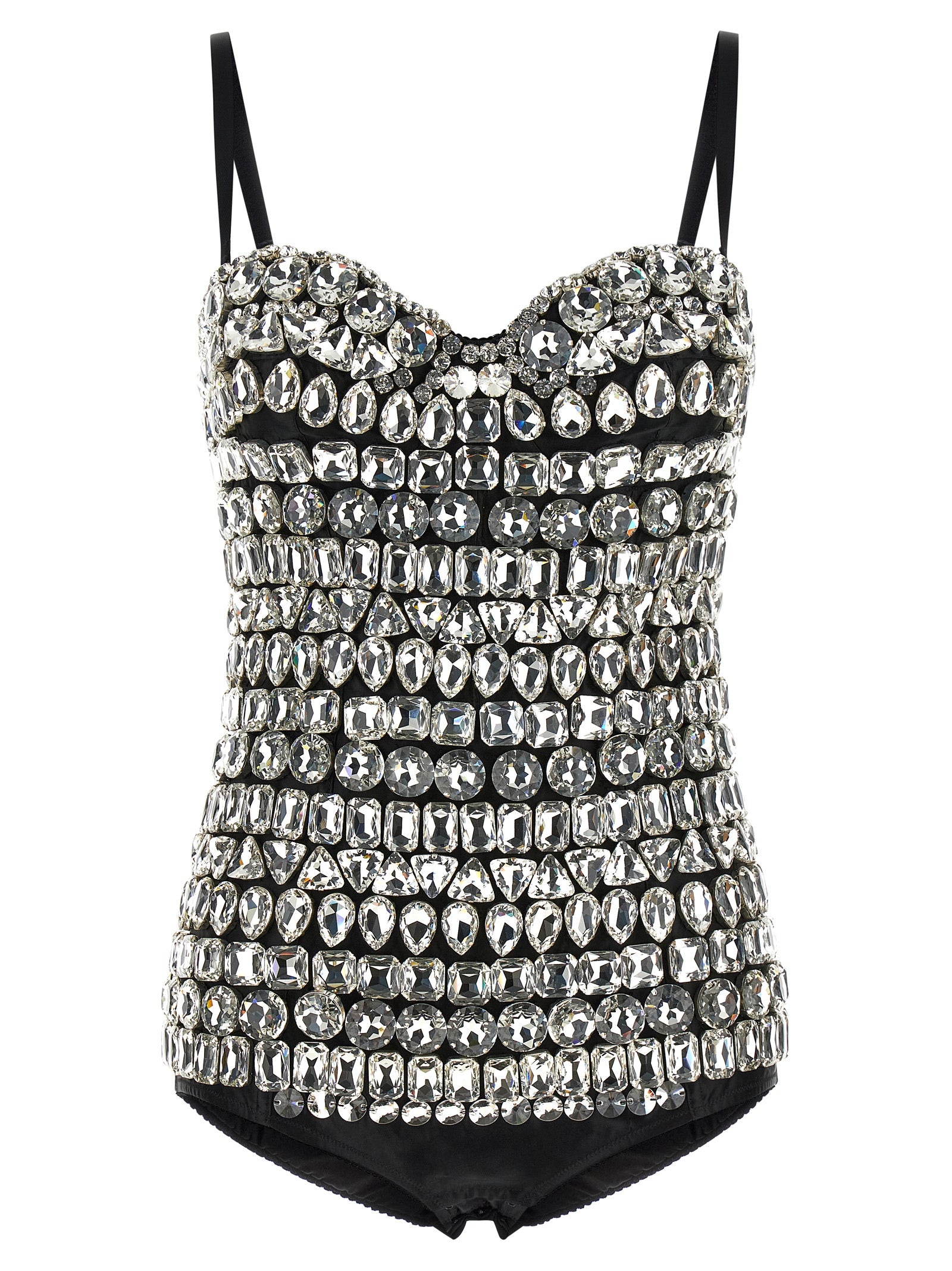 Dolce & Gabbana Crystal Bodysuit