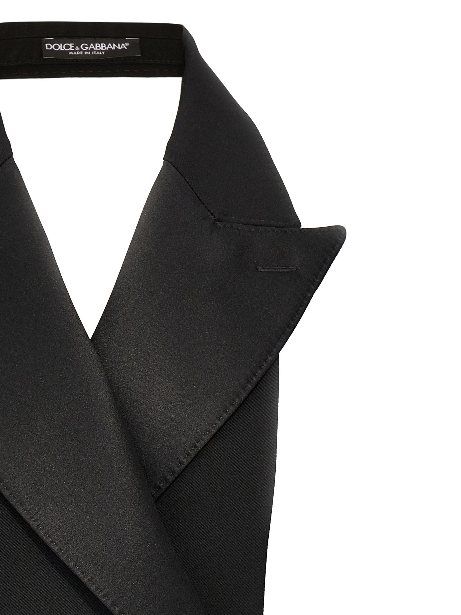 Dolce & Gabbana Double-breasted Bare Back Vest