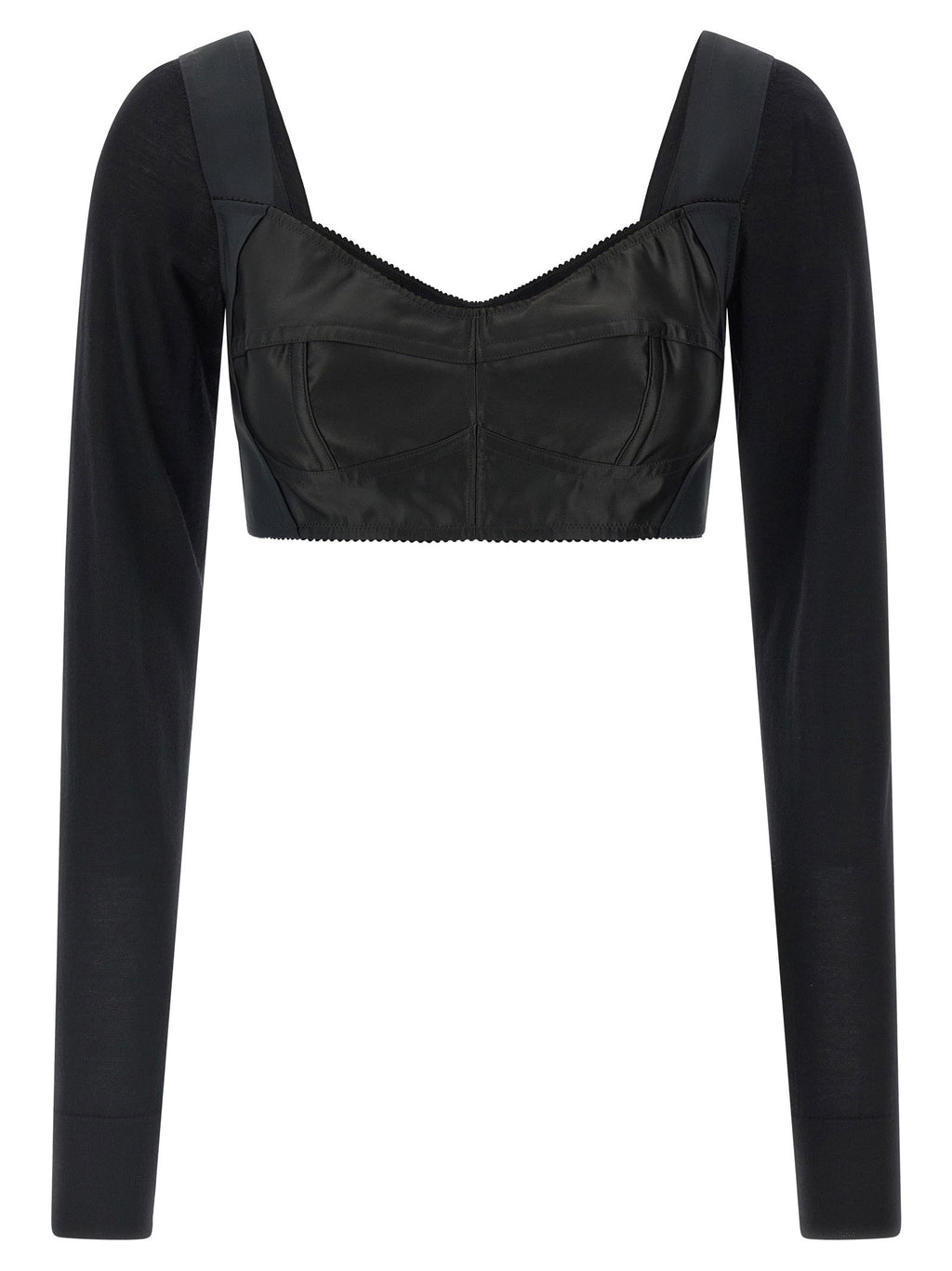 Dolce & Gabbana Bustier Crop Top