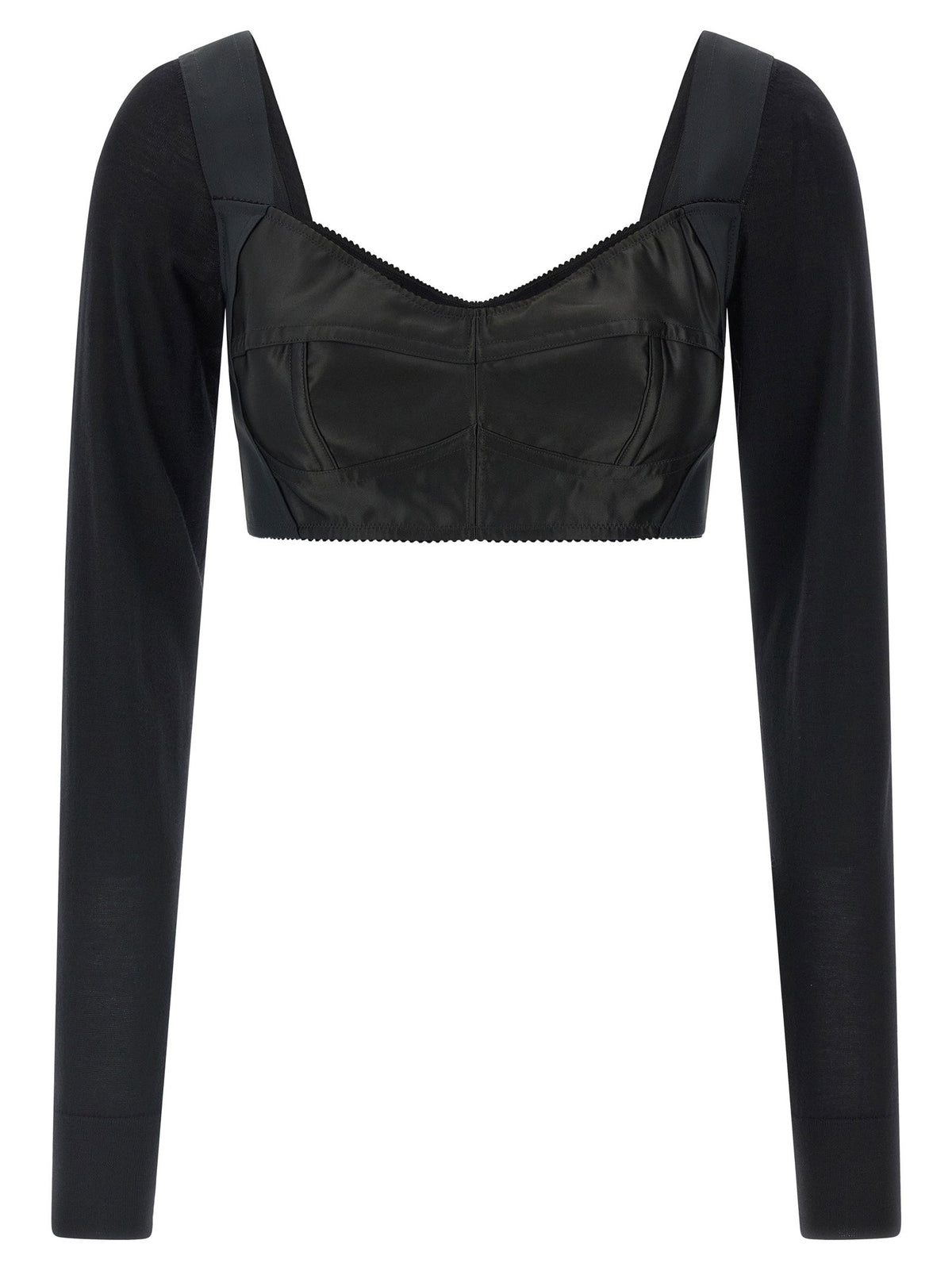 Dolce & Gabbana Bustier Crop Top