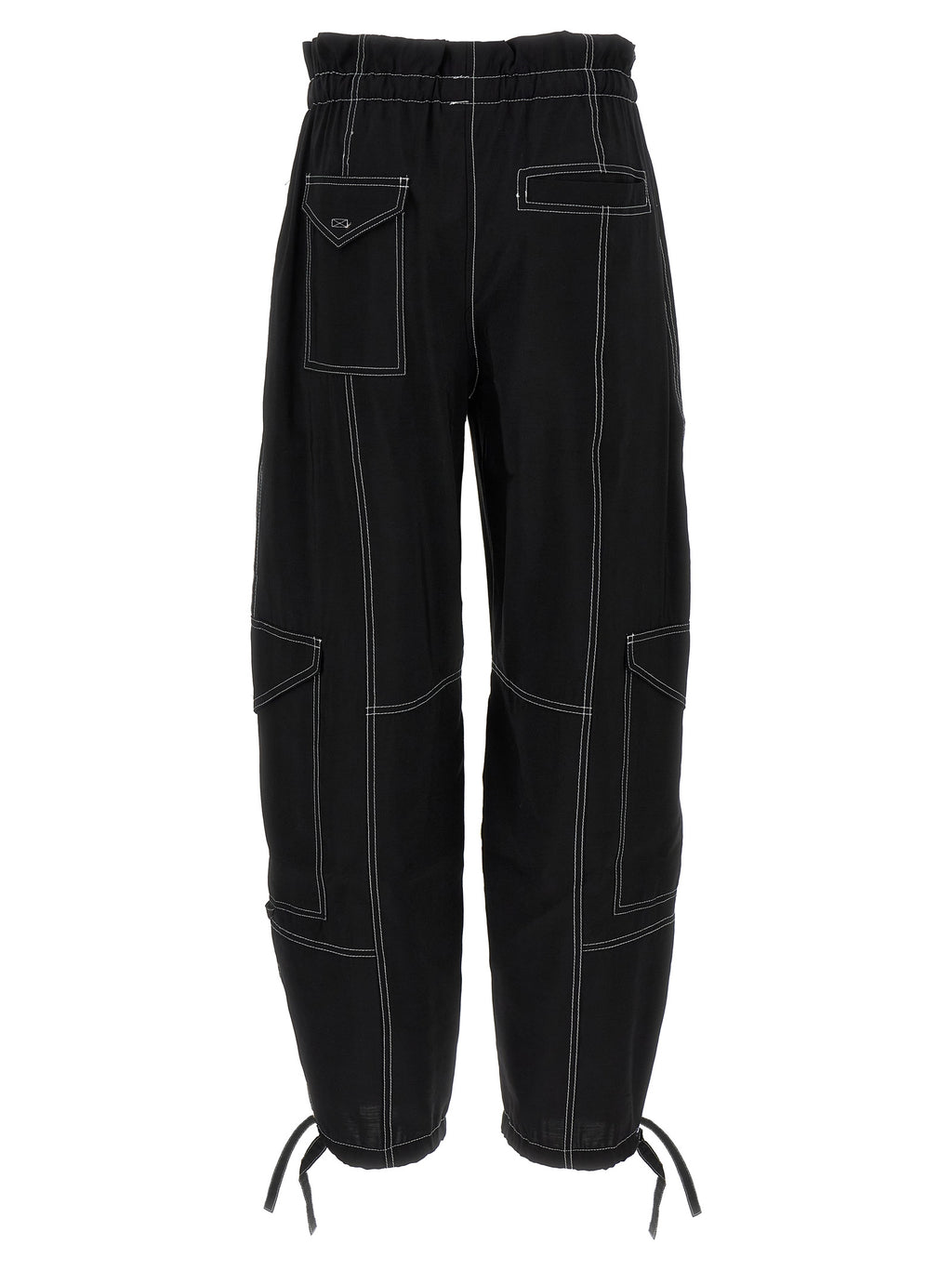 Ganni Light Slub Pocket Pants