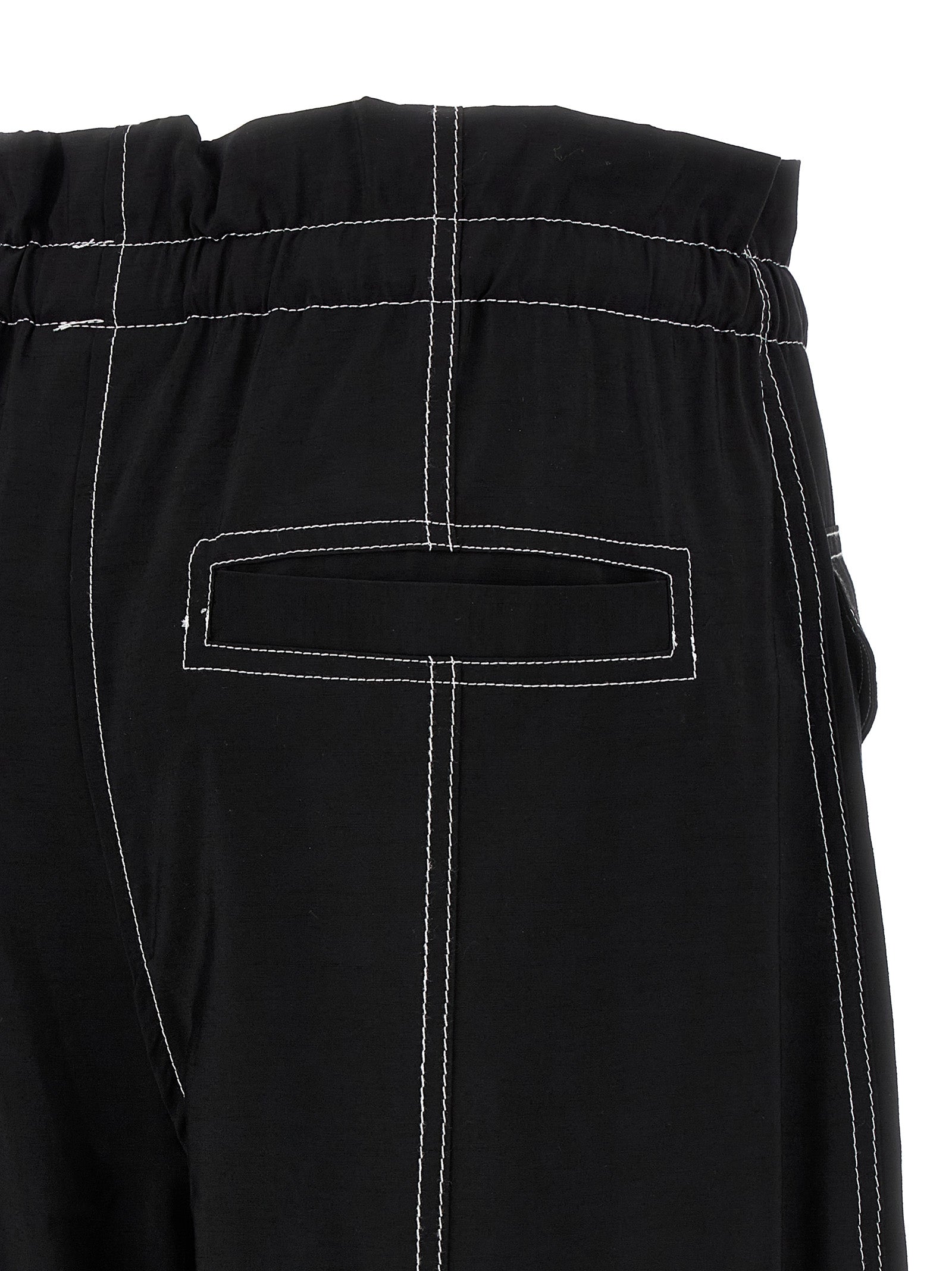 Ganni Light Slub Pocket Pants