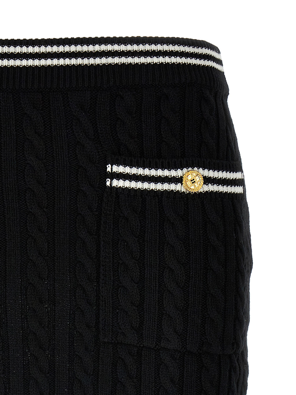 Alessandra Rich Braided Skirt