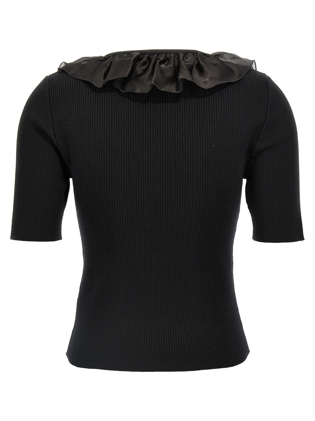 Alessandra Rich Ruffle T-shirt