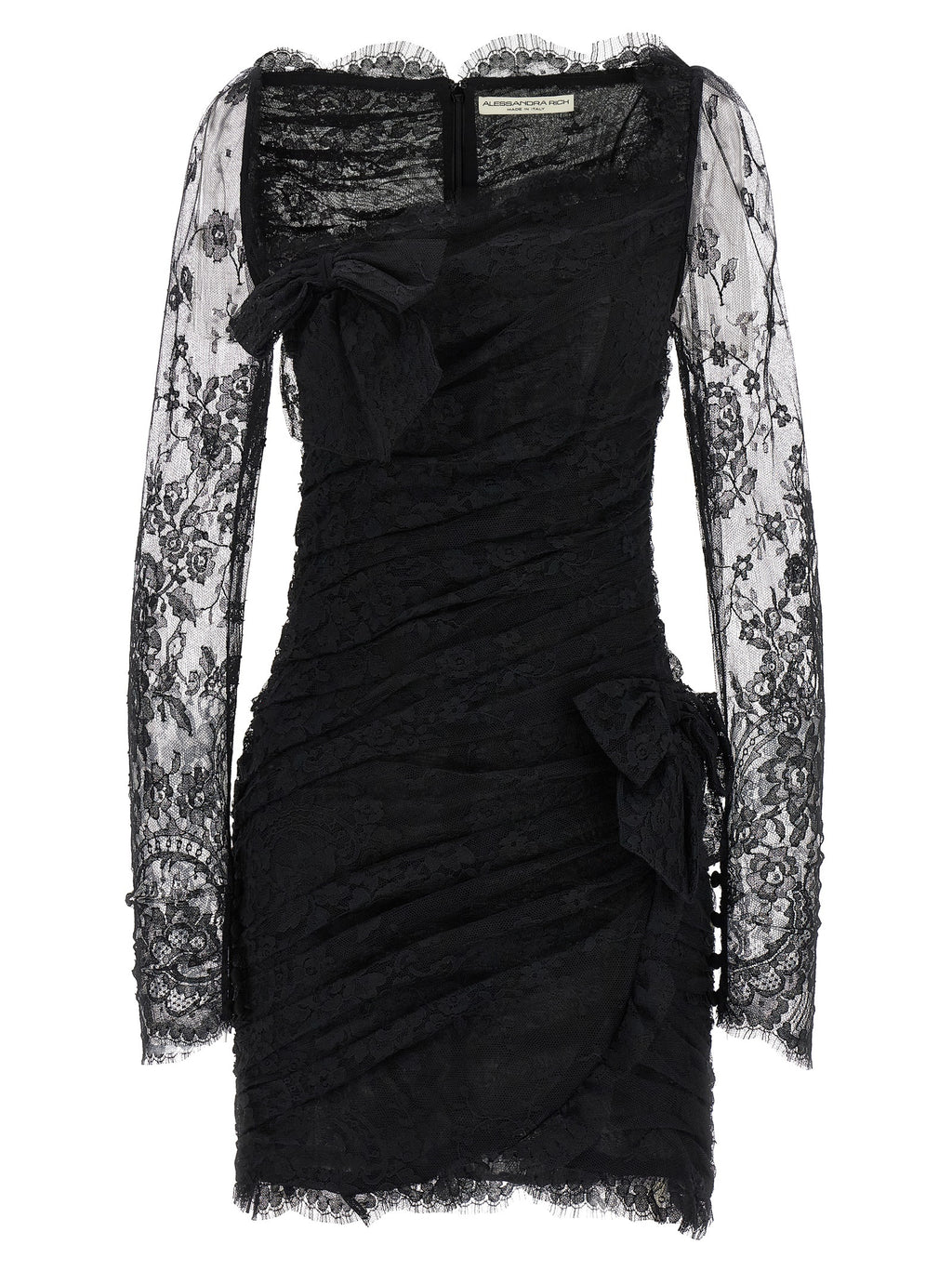 Alessandra Rich Draped Dress.