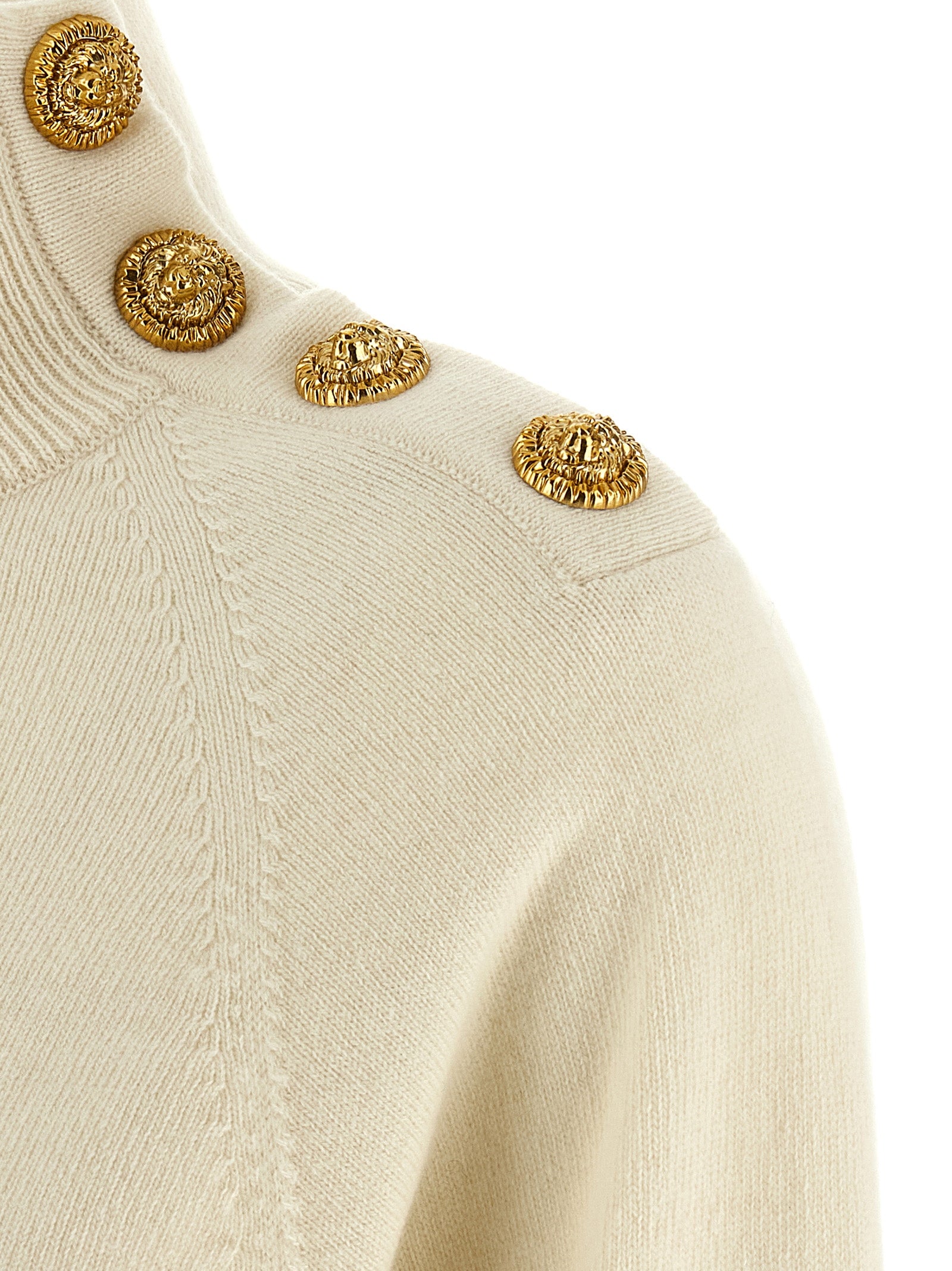 Balmain Cashmere Wool Sweater