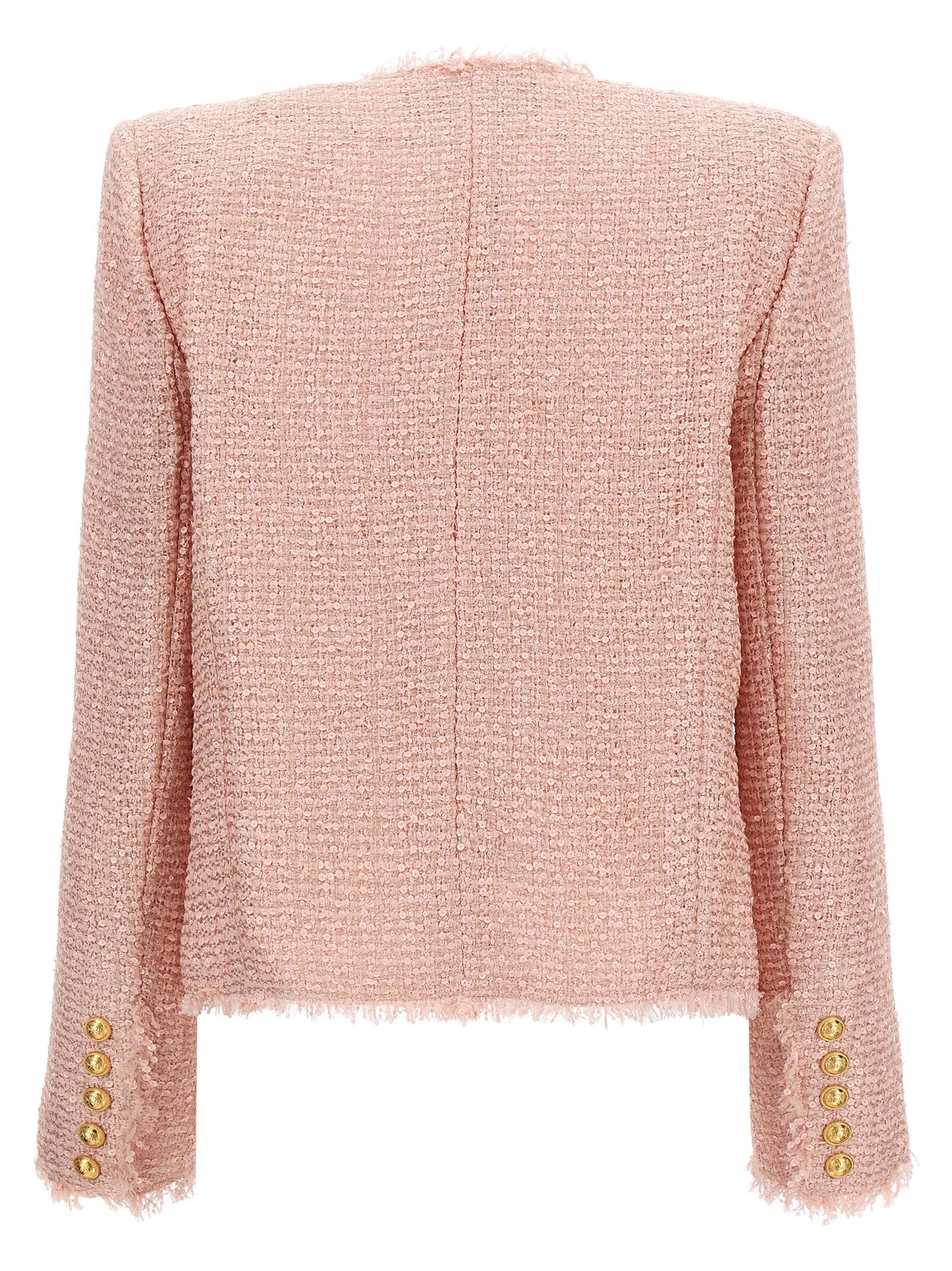 Balmain Sequin Tweed Blazer
