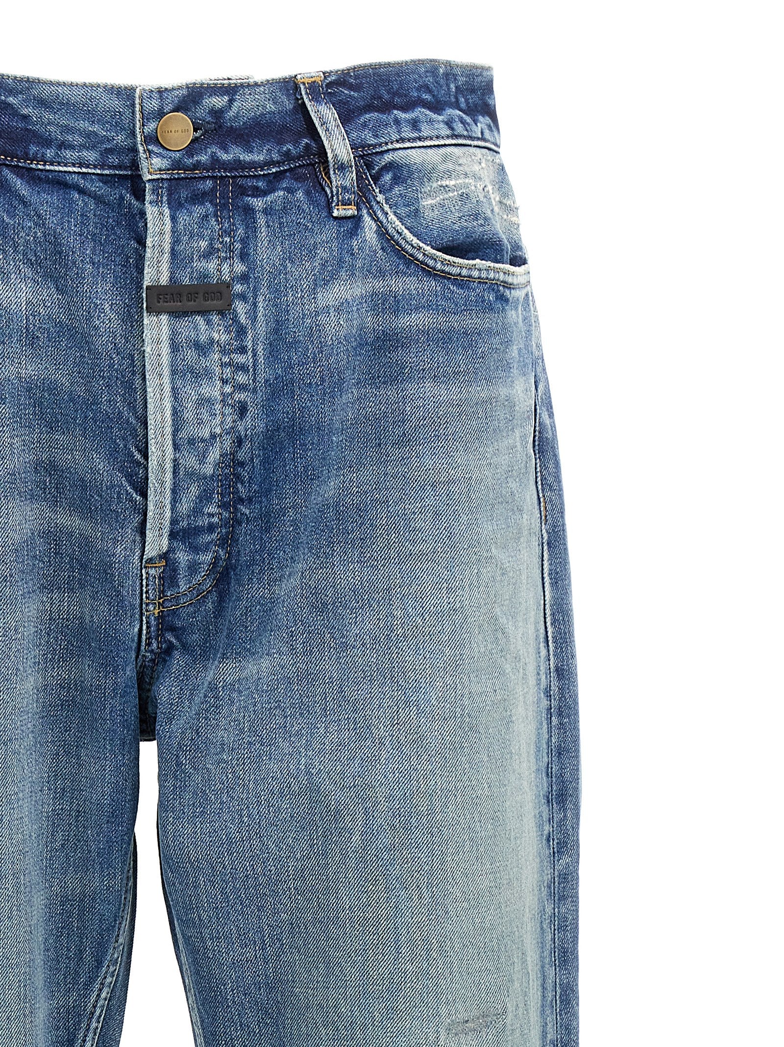 Fear Of God Straight 5 Pocket Jeans
