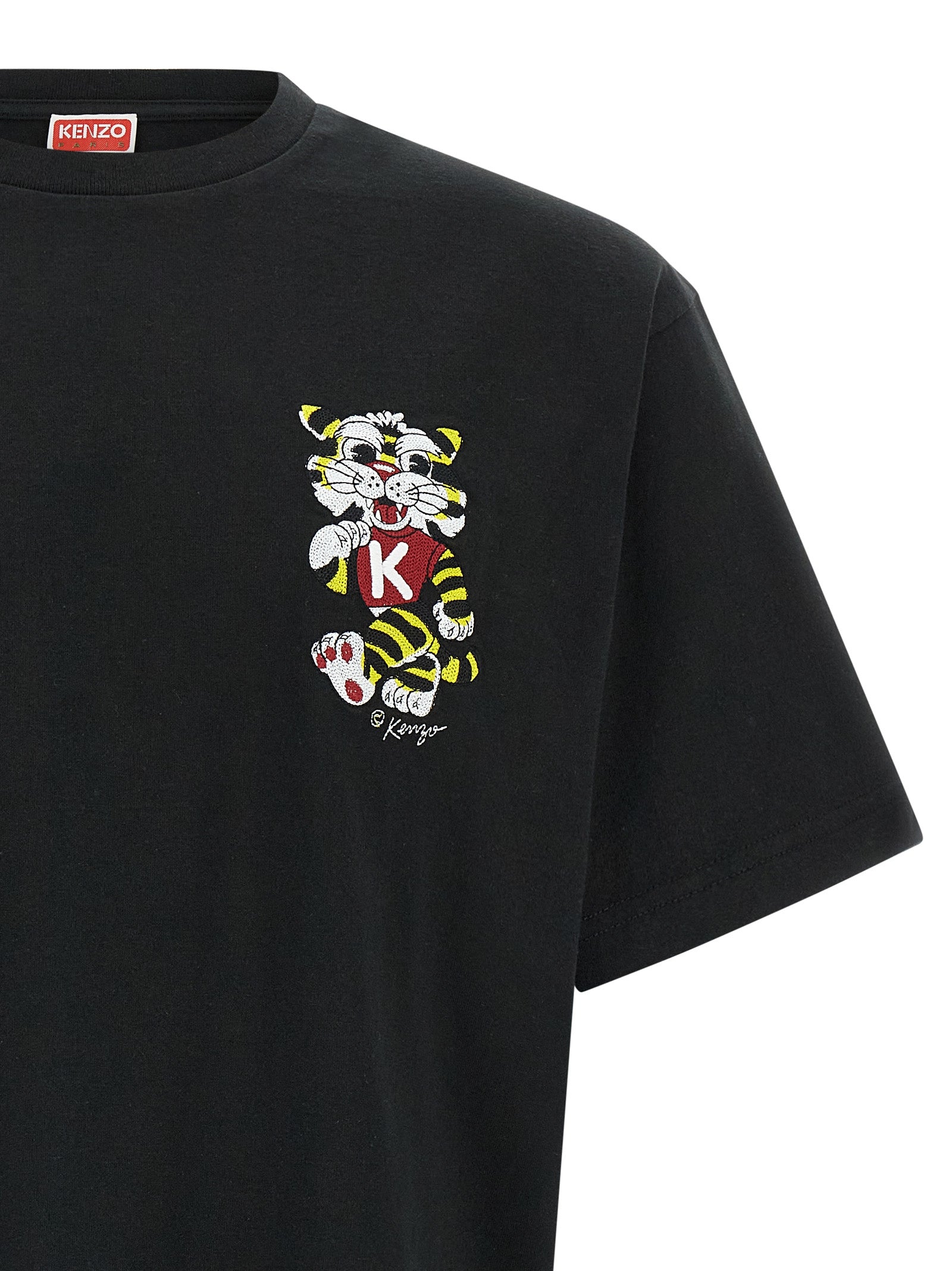 Kenzo Wild Tiger Embroidered T-shirt