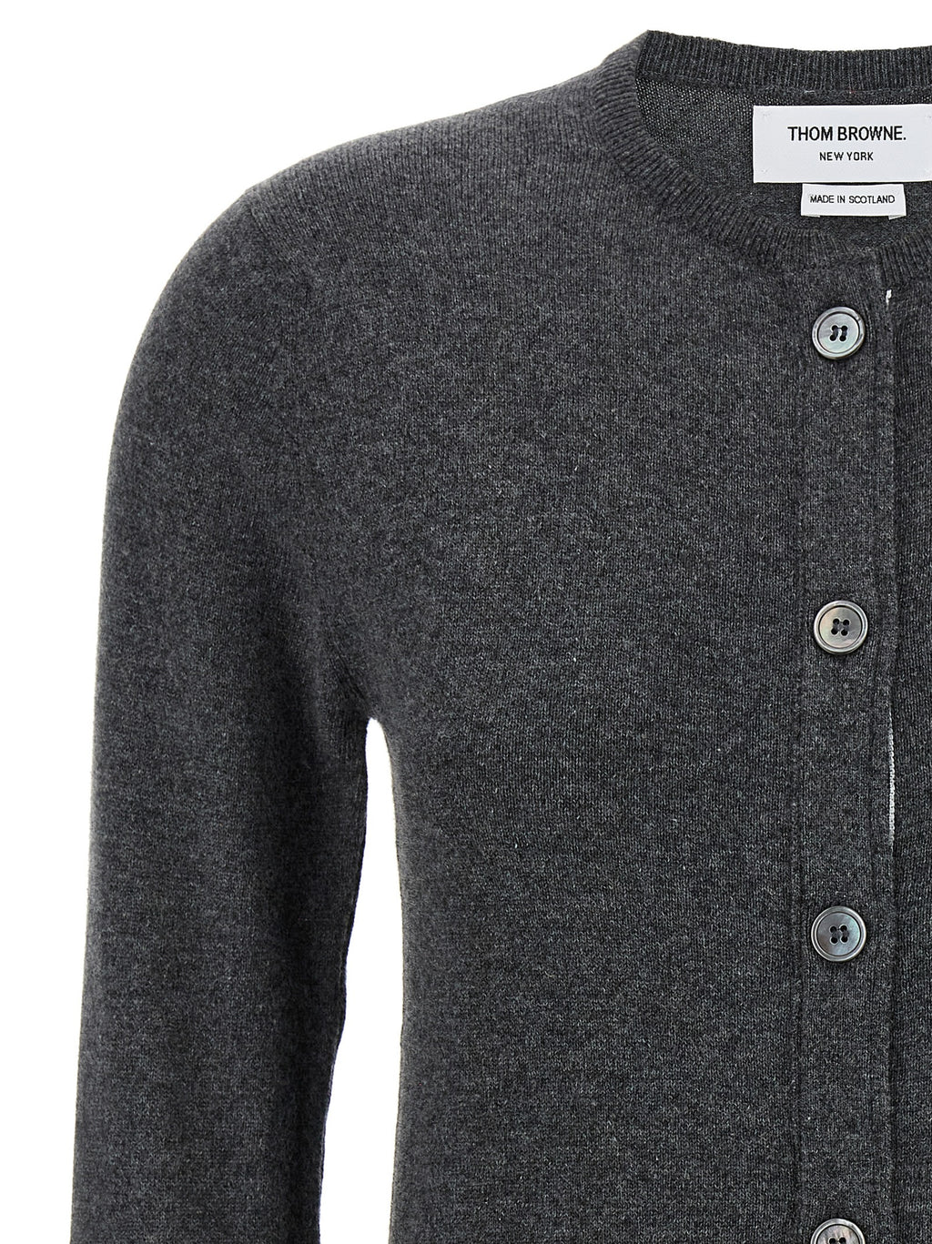 Thom Browne Classic Cashmere 4-bar Cardigan
