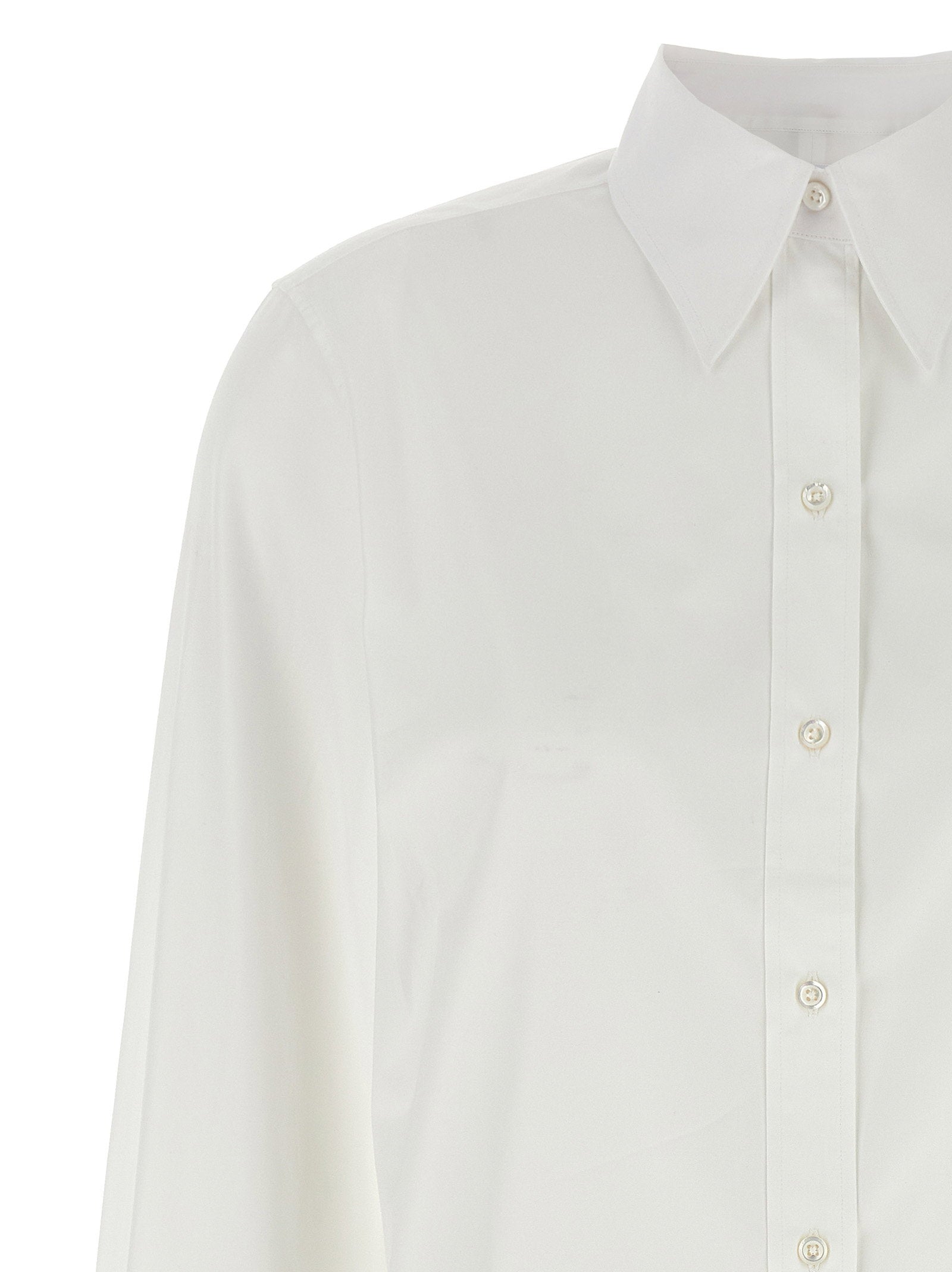 Thom Browne Rwb Tape Cuffs Shirt
