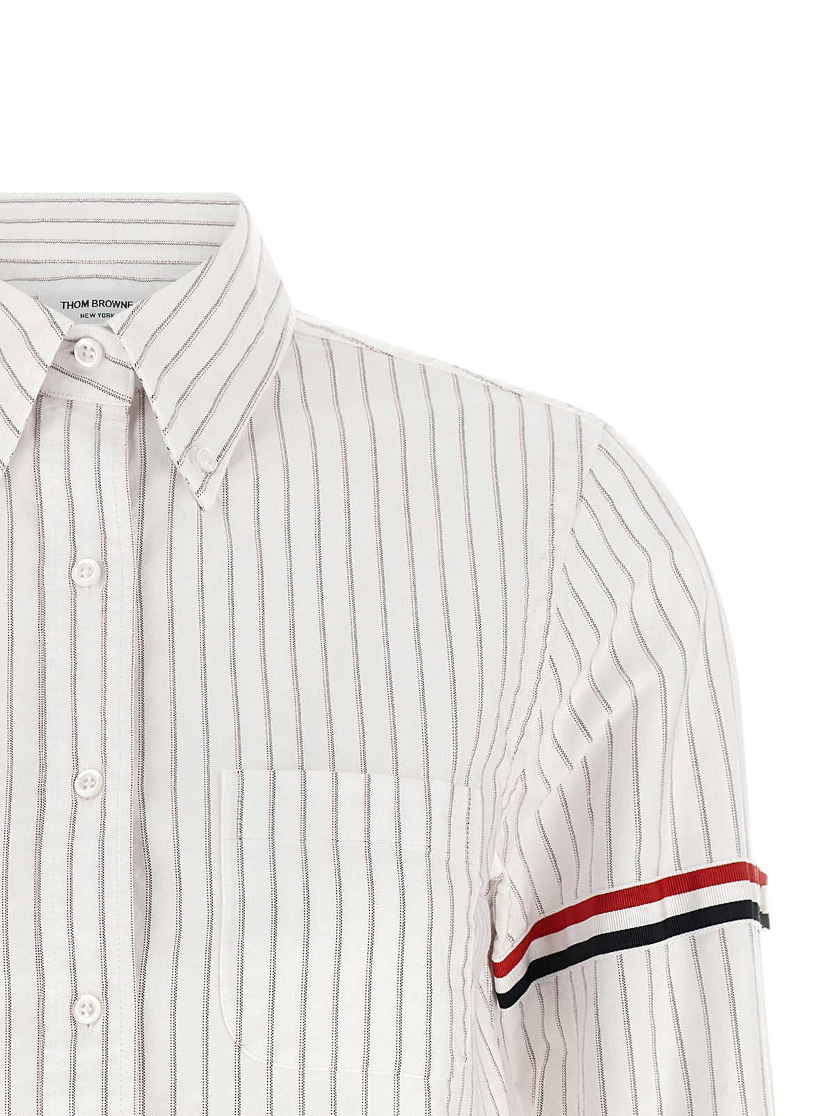 Thom Browne 4bar Cropped Shirt