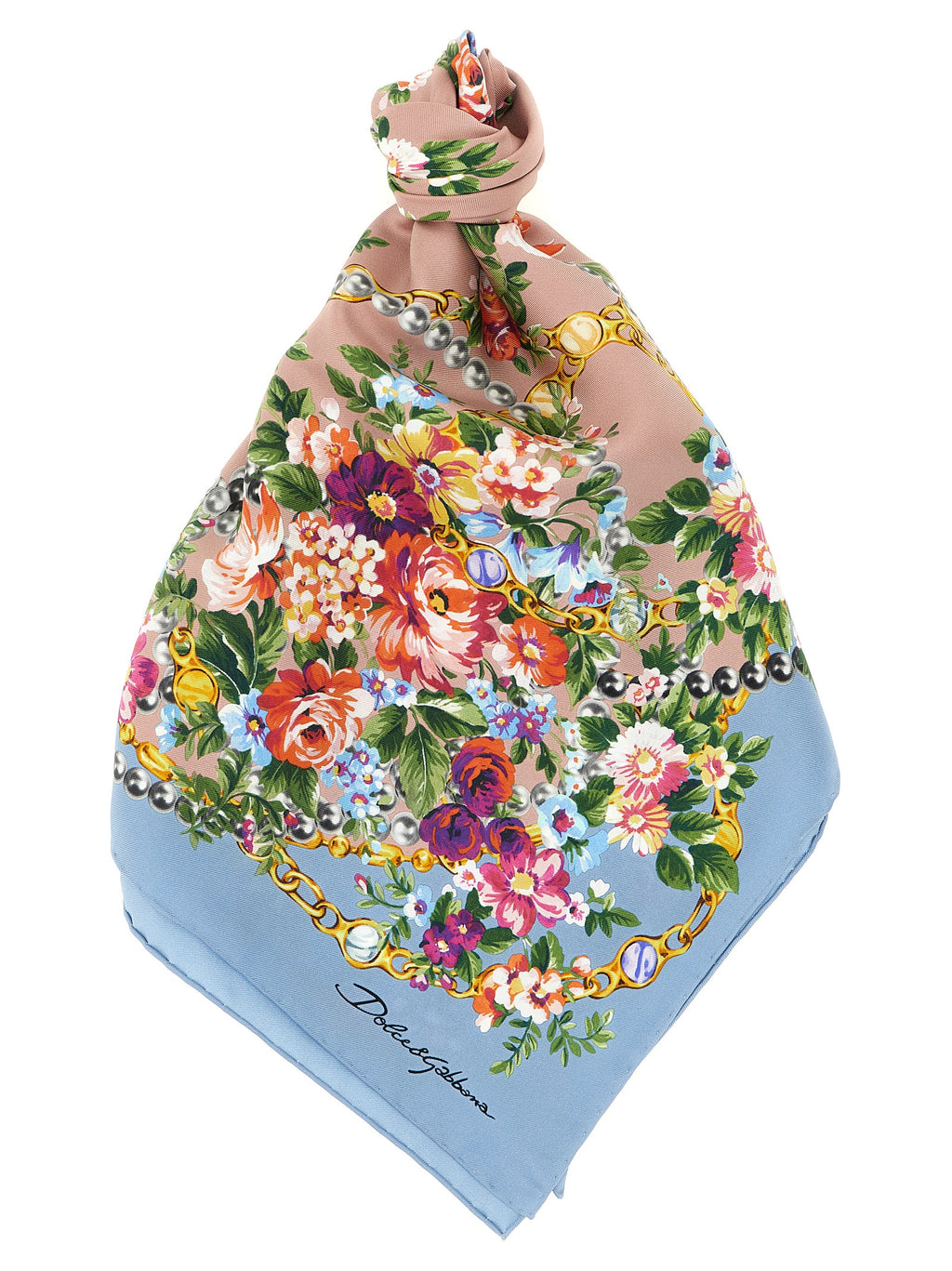Dolce & Gabbana Mazzolini Di Fiori Scarf