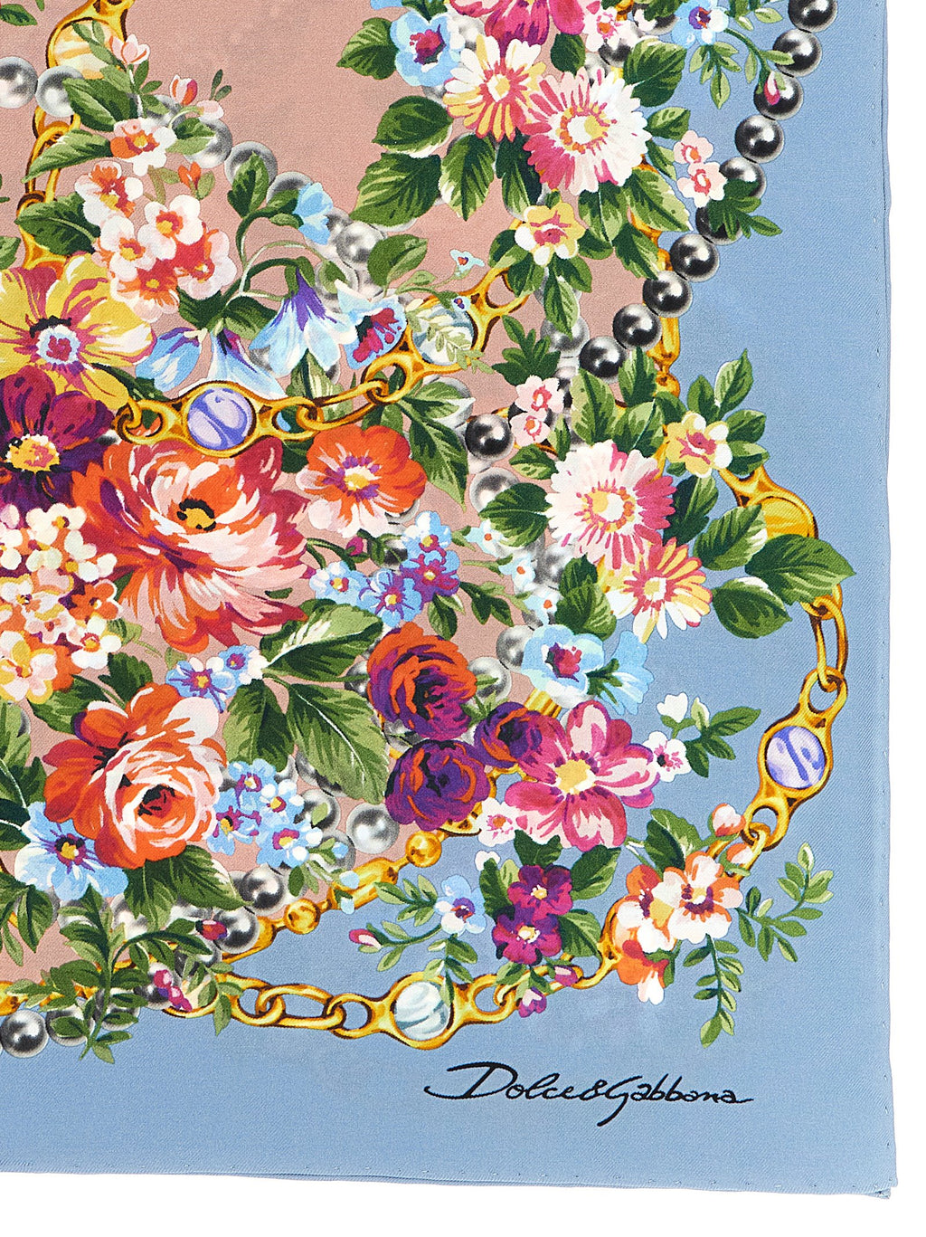 Dolce & Gabbana Mazzolini Di Fiori Scarf
