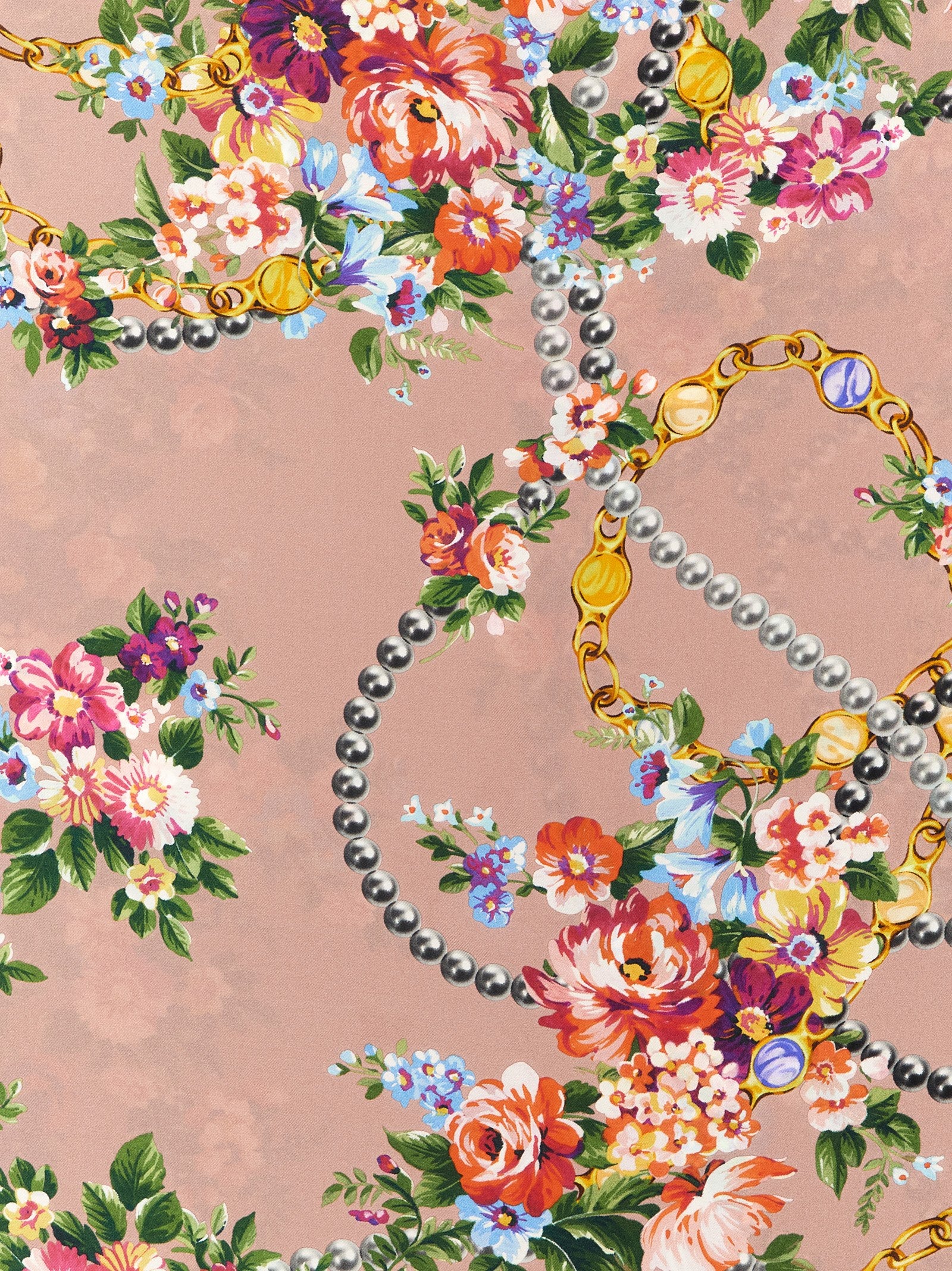 Dolce & Gabbana Mazzolini Di Fiori Scarf