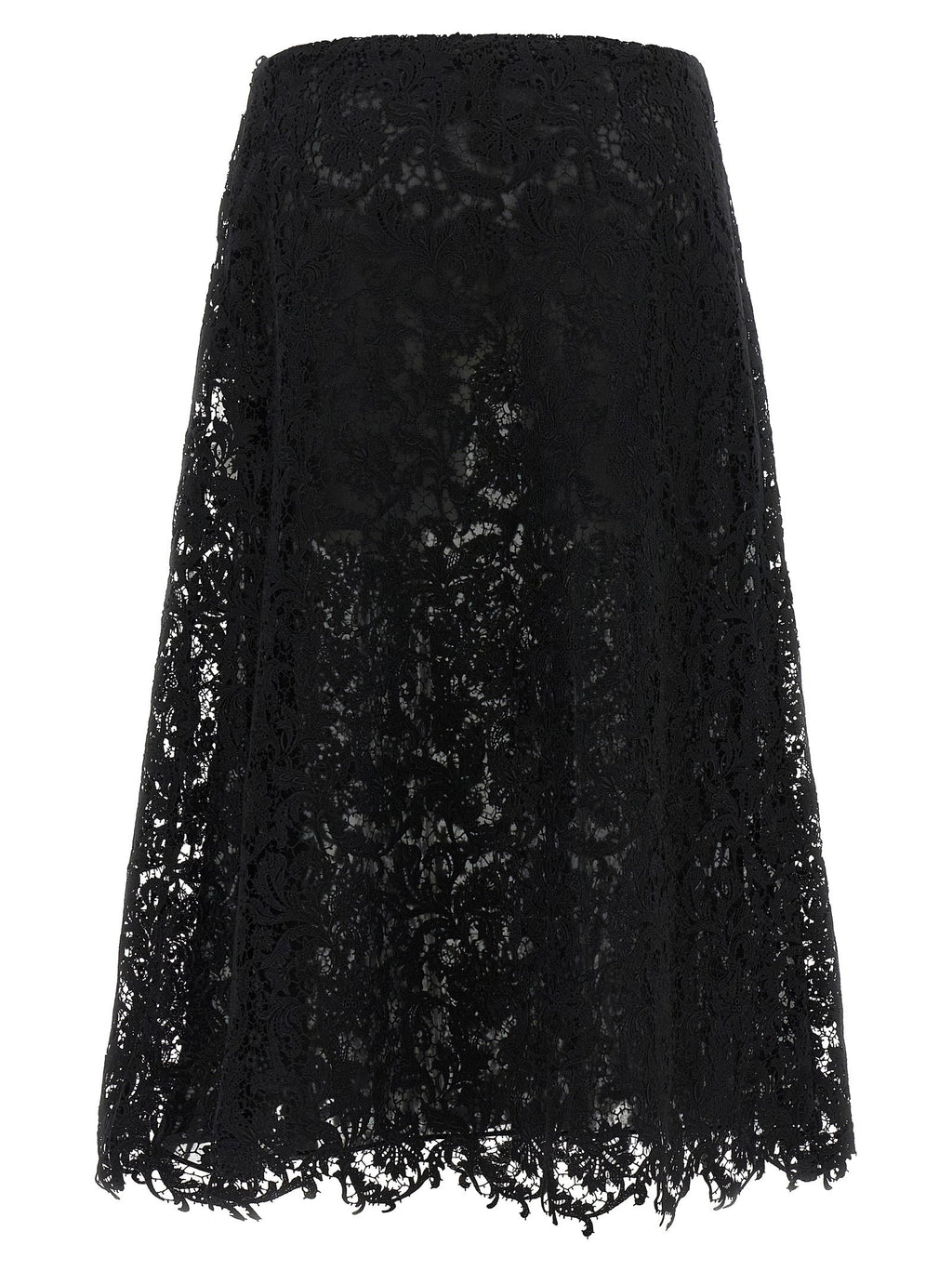 Fendi Macramé Lace Skirt