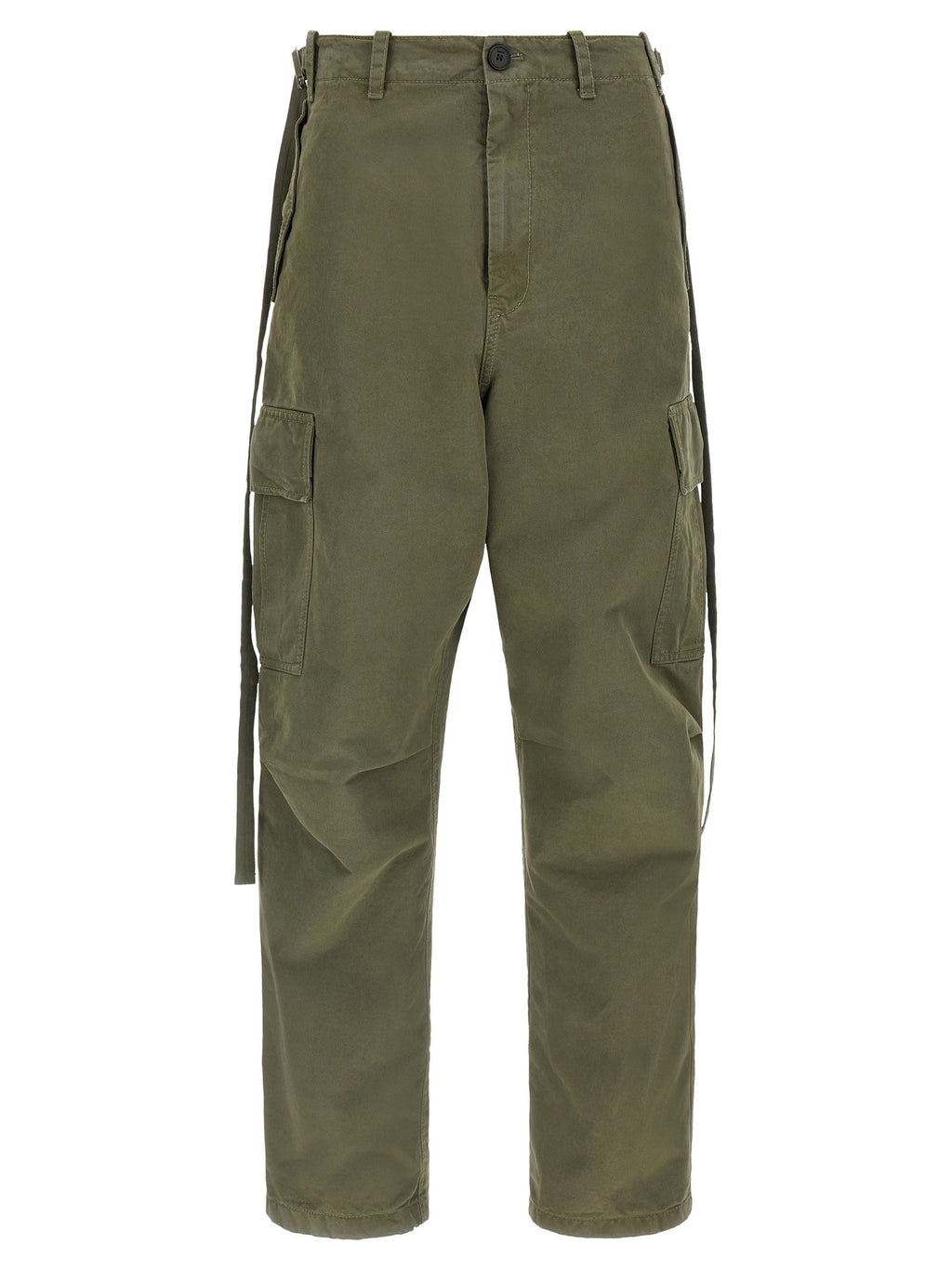 Fendi Double Stitch Embroidery Pants