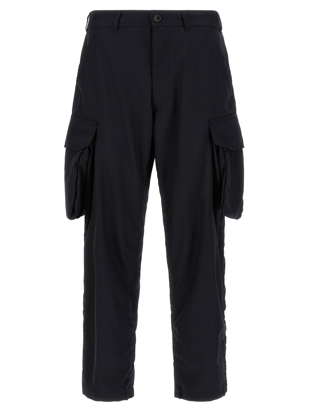 Comme Des Garcons Shirt Pinstriped Cargo Pants